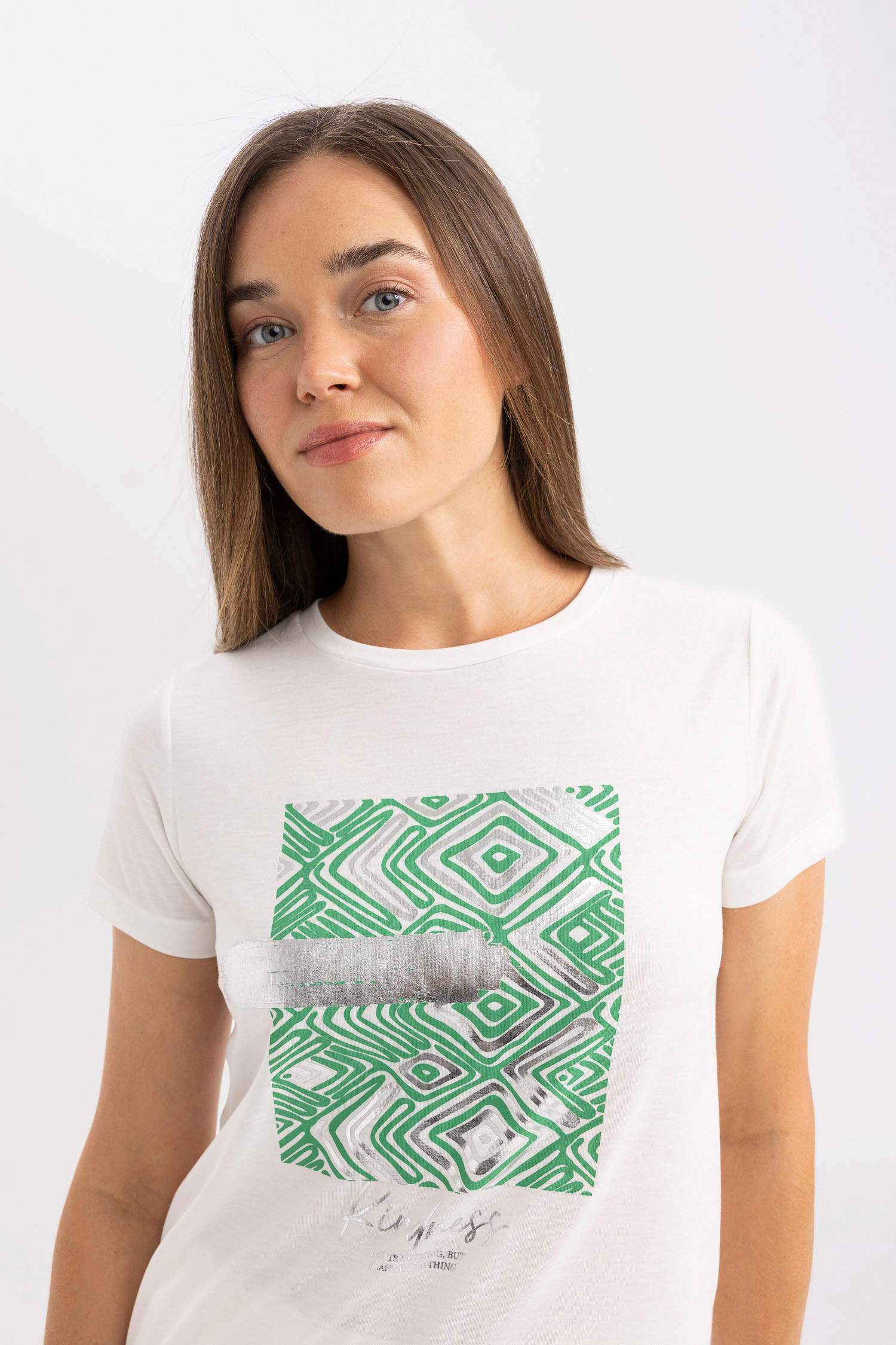 Regular Fit Crew Neck Short Sleeve T-Shirt