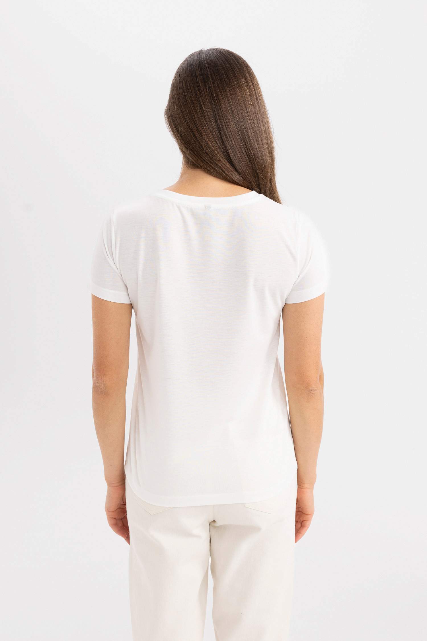 Regular Fit Crew Neck Short Sleeve T-Shirt