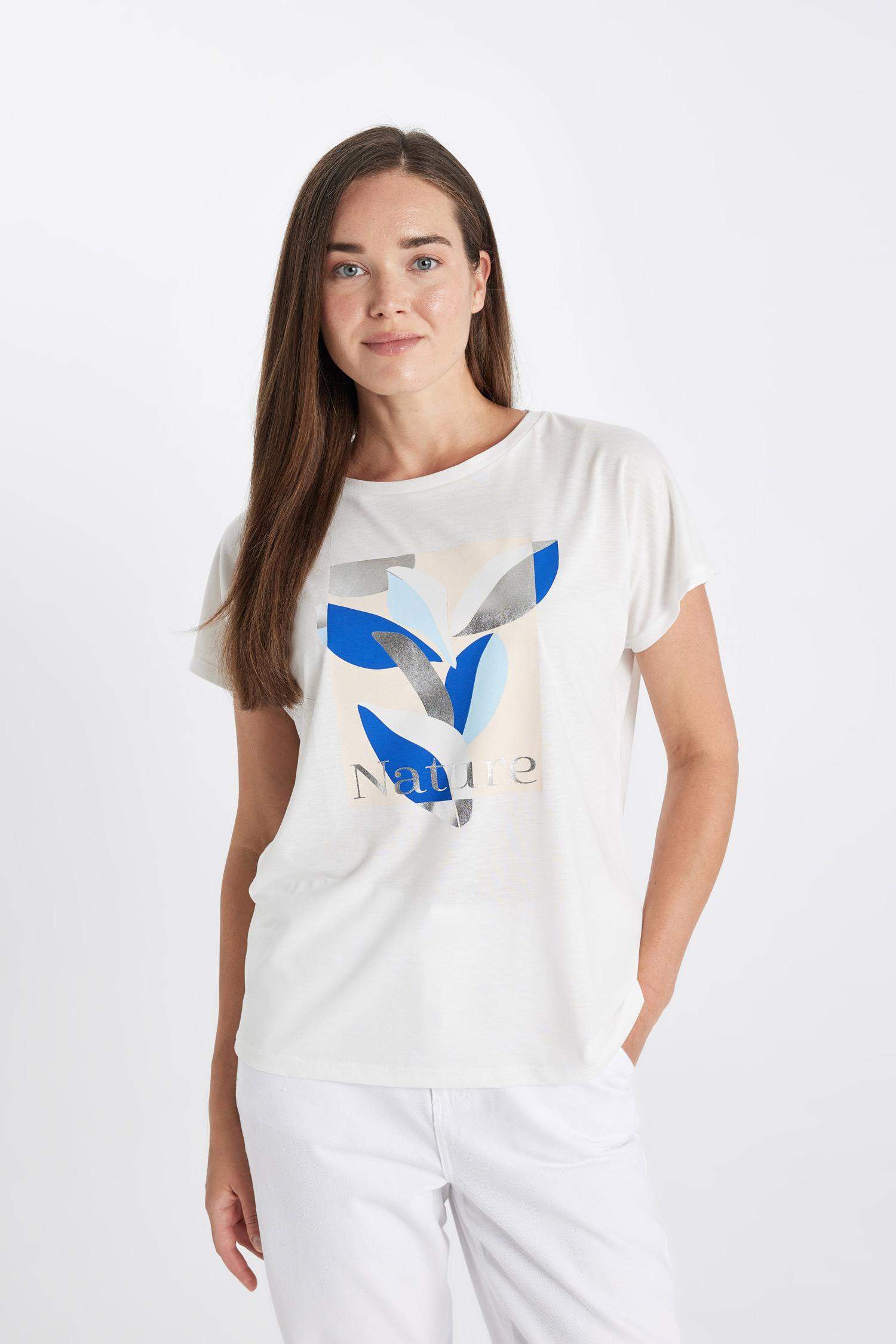 Crew Neck Short Sleeve T-Shirt