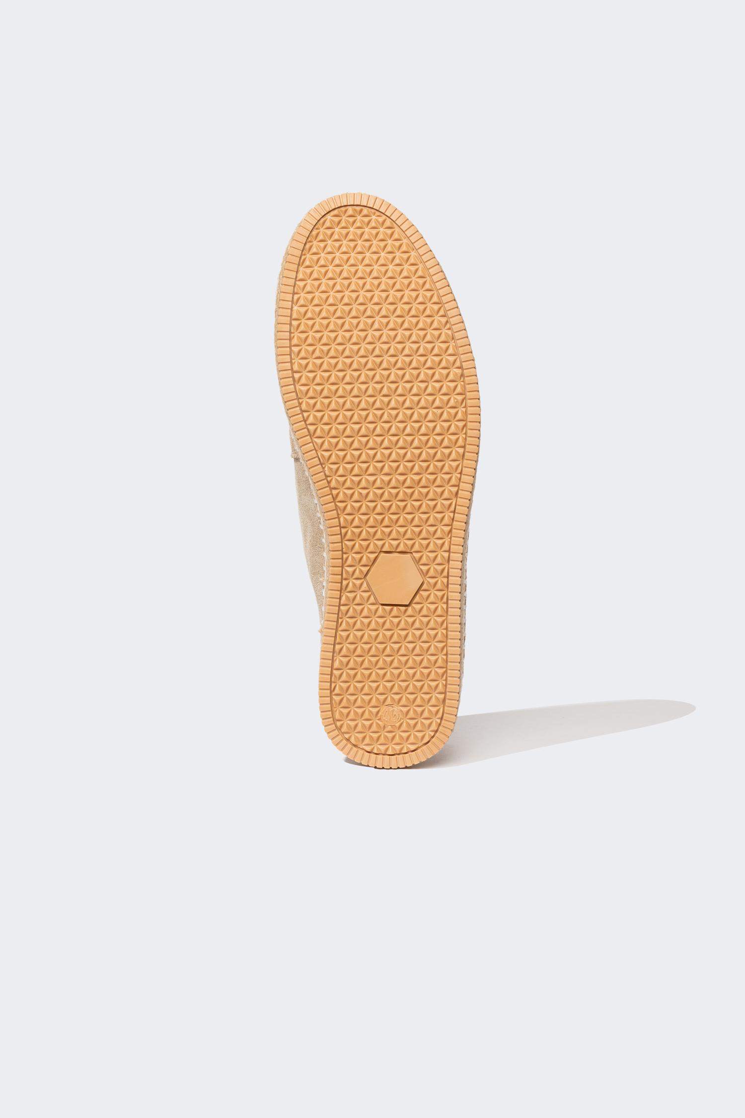 Erkek Düz Taban Deri Süet Espadril