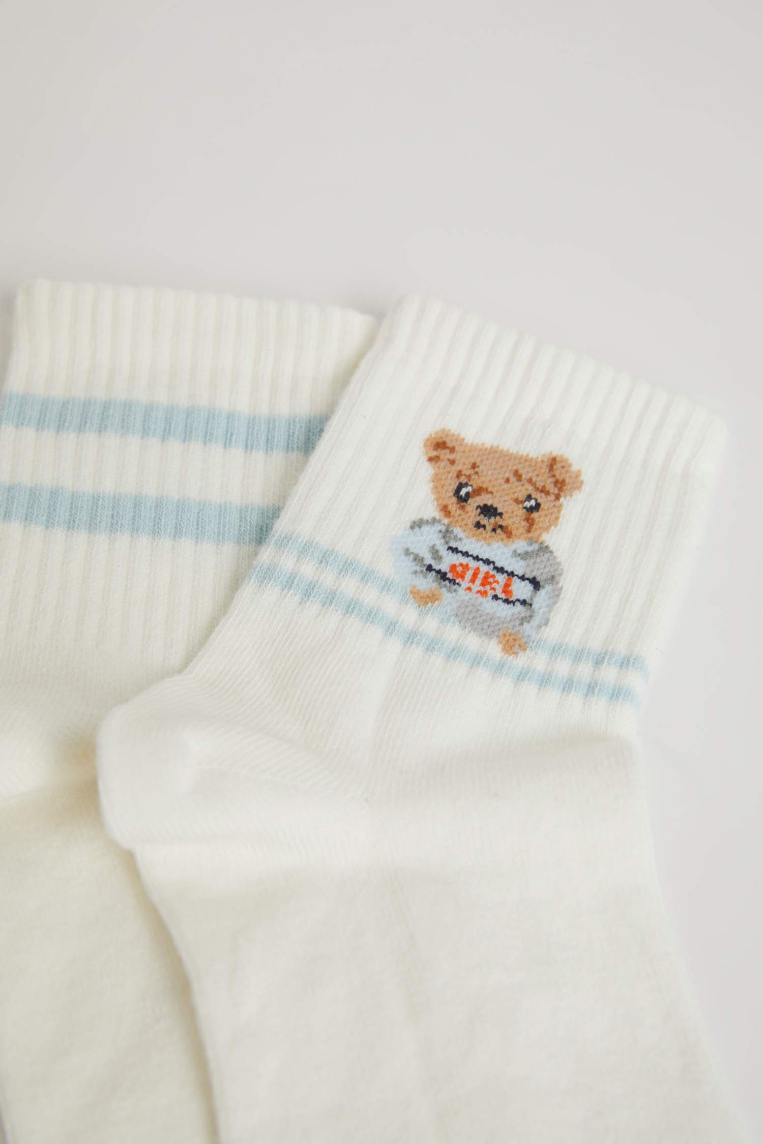 Kadın 2'li Pamuklu Soket Çorap