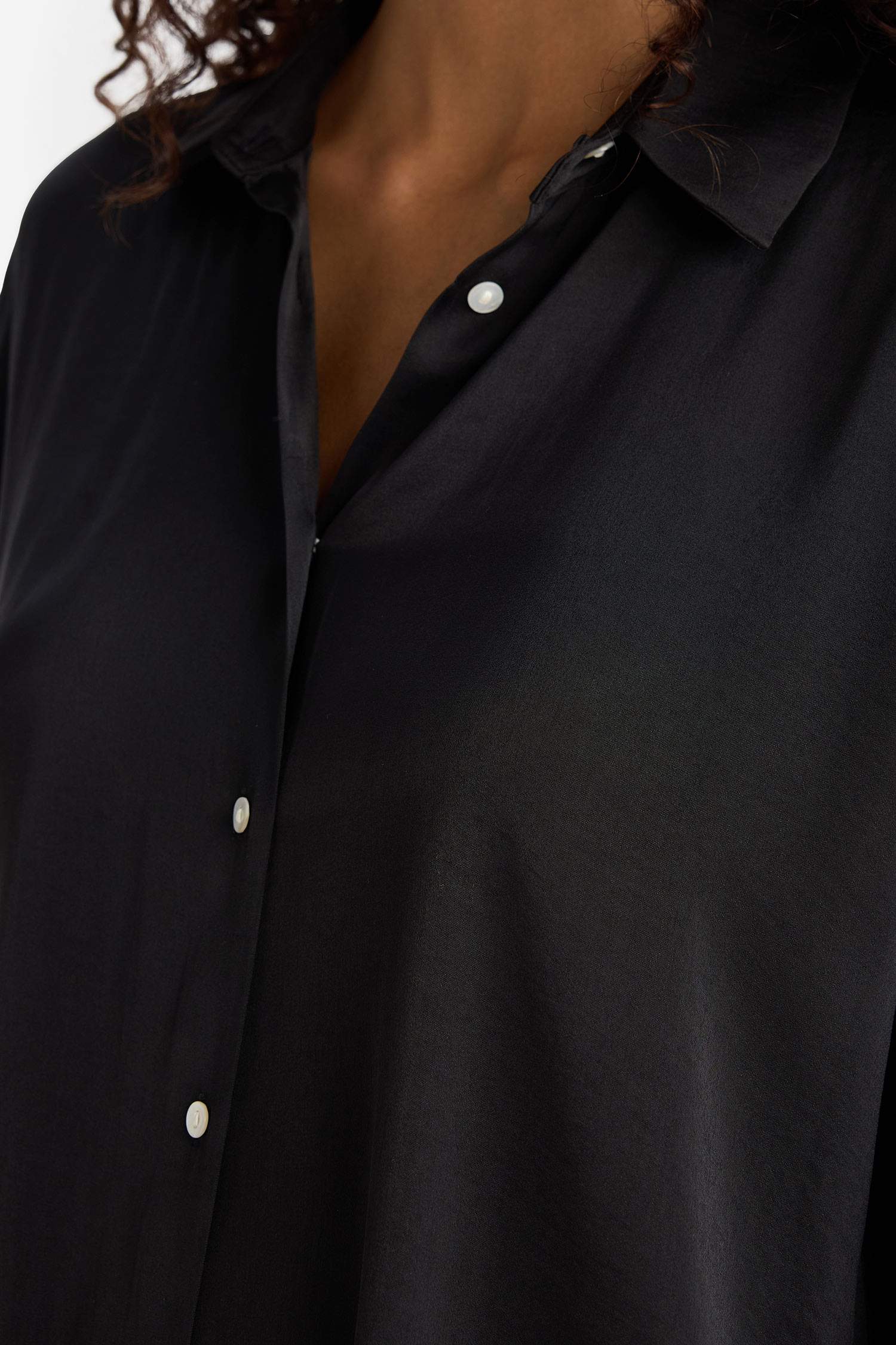 قميص ستان كم طويل قصة عادية