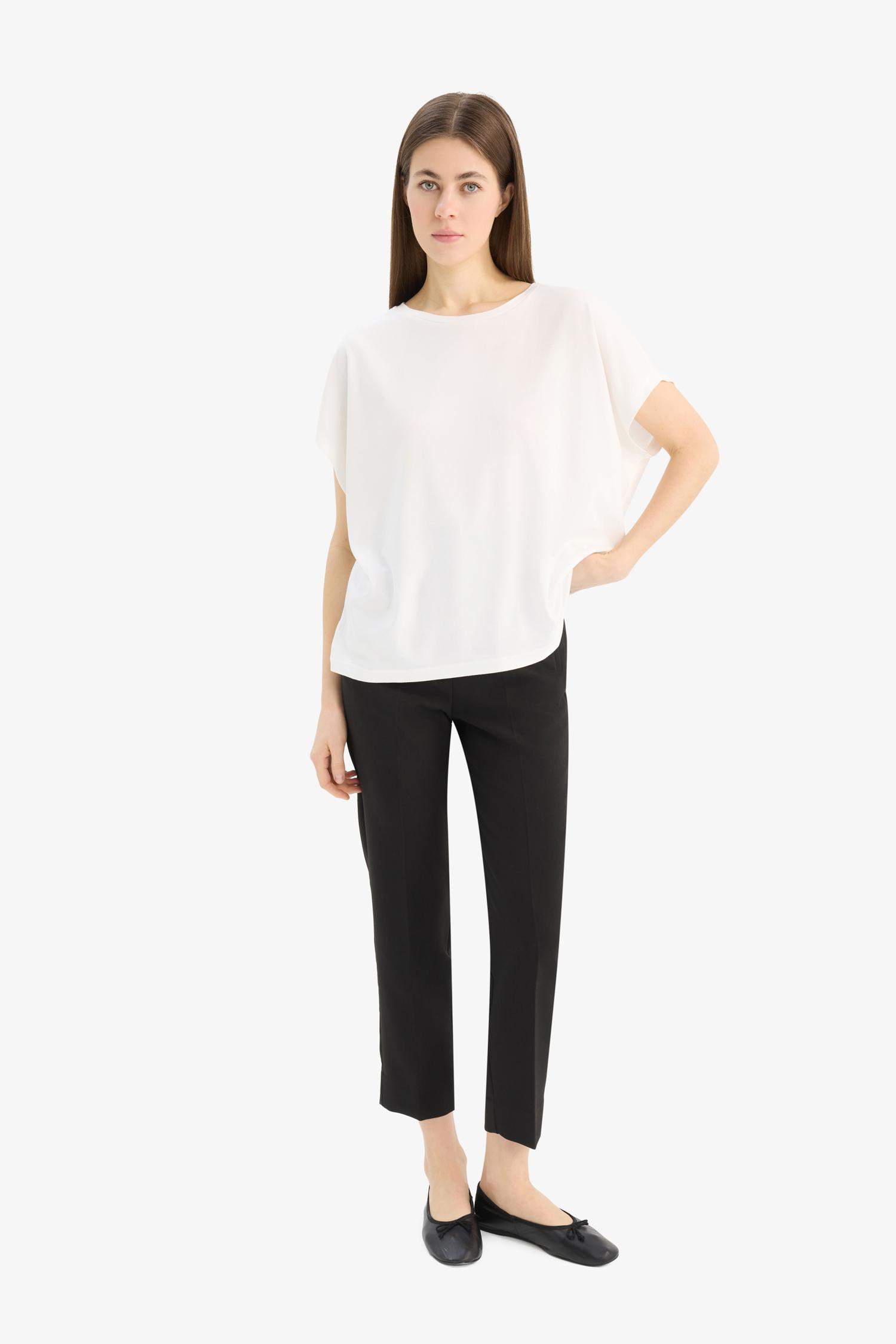 Crew Neck modal Short Sleeve T-Shirt