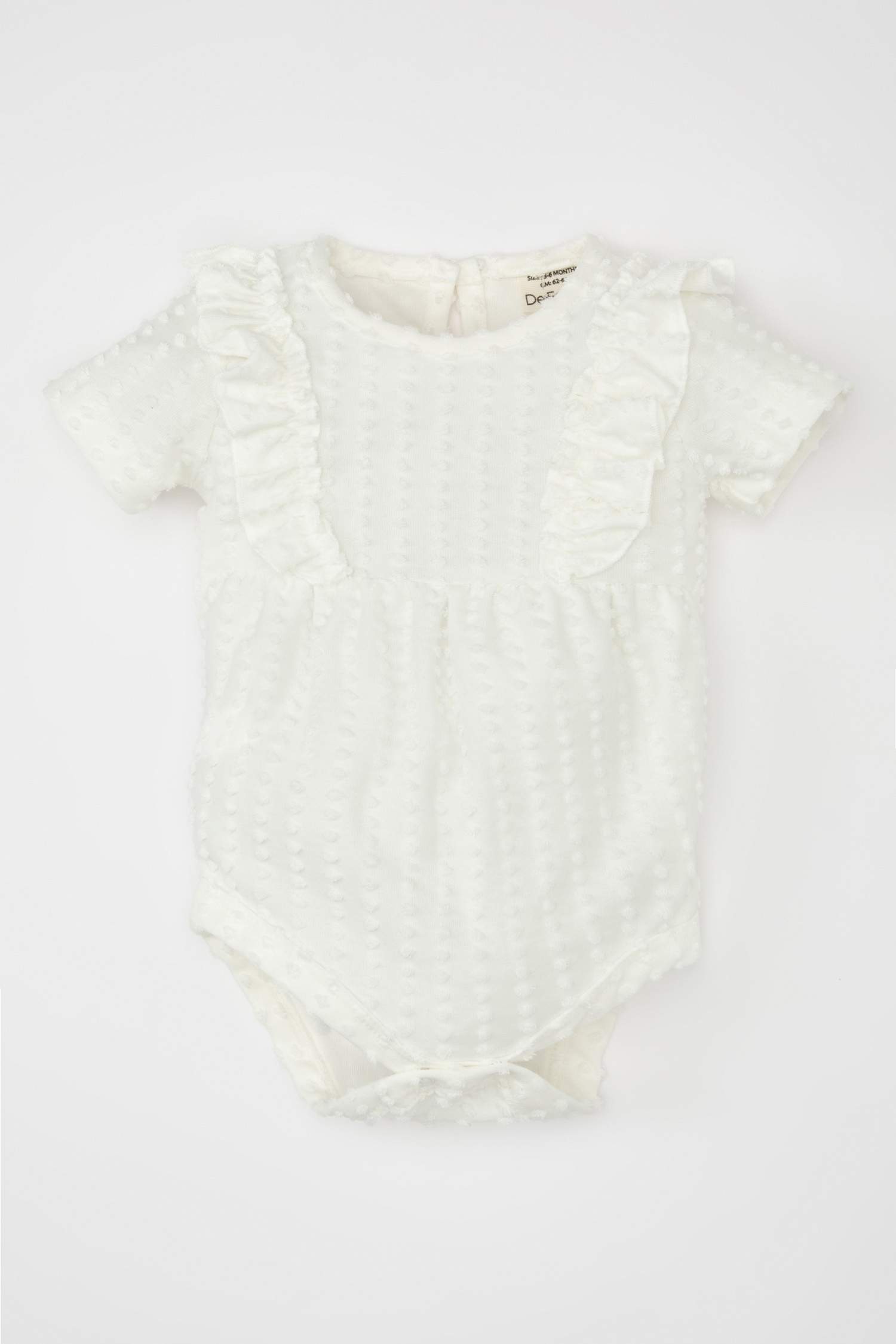 Baby Girl Short Sleeve Short Sleeve Snap Body