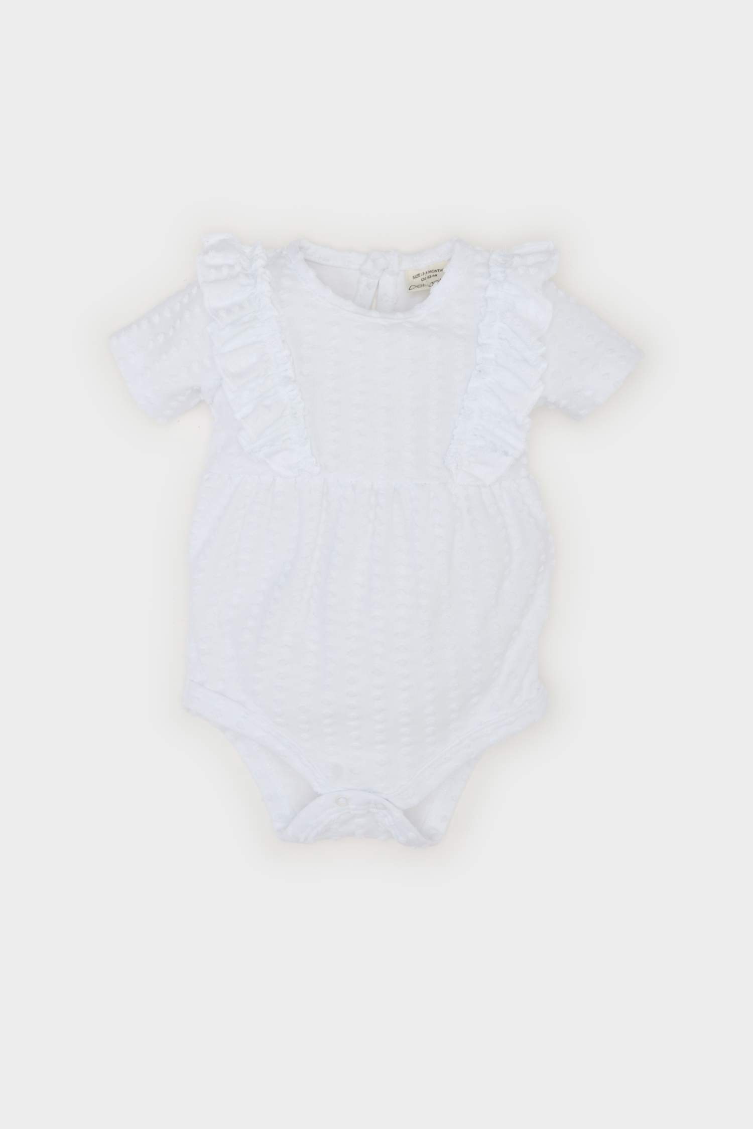 Baby Girl Short Sleeve Short Sleeve Snap Body