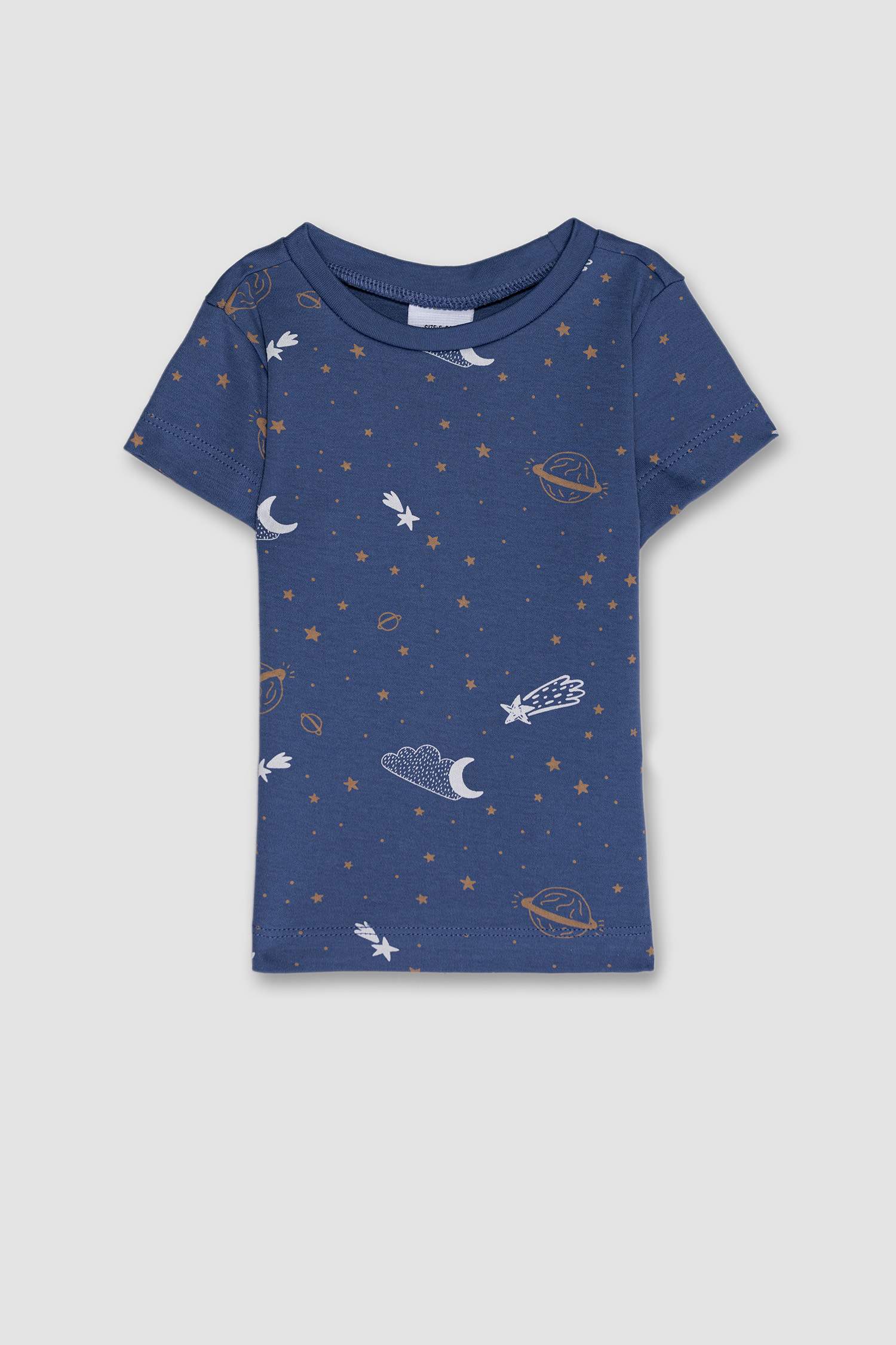 Baby Boy Short Sleeve 2 Piece Pajama Set