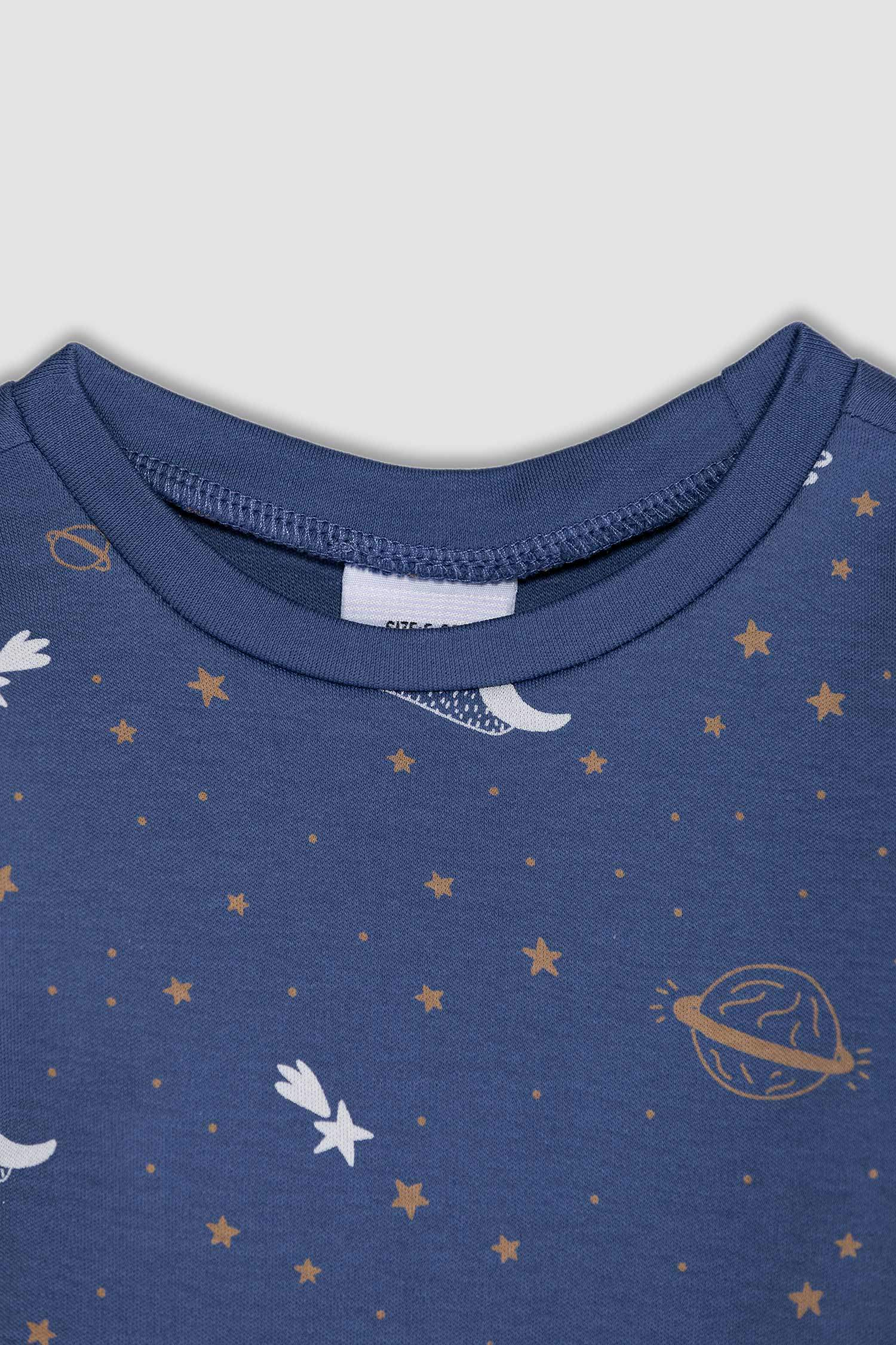 Baby Boy Short Sleeve 2 Piece Pajama Set