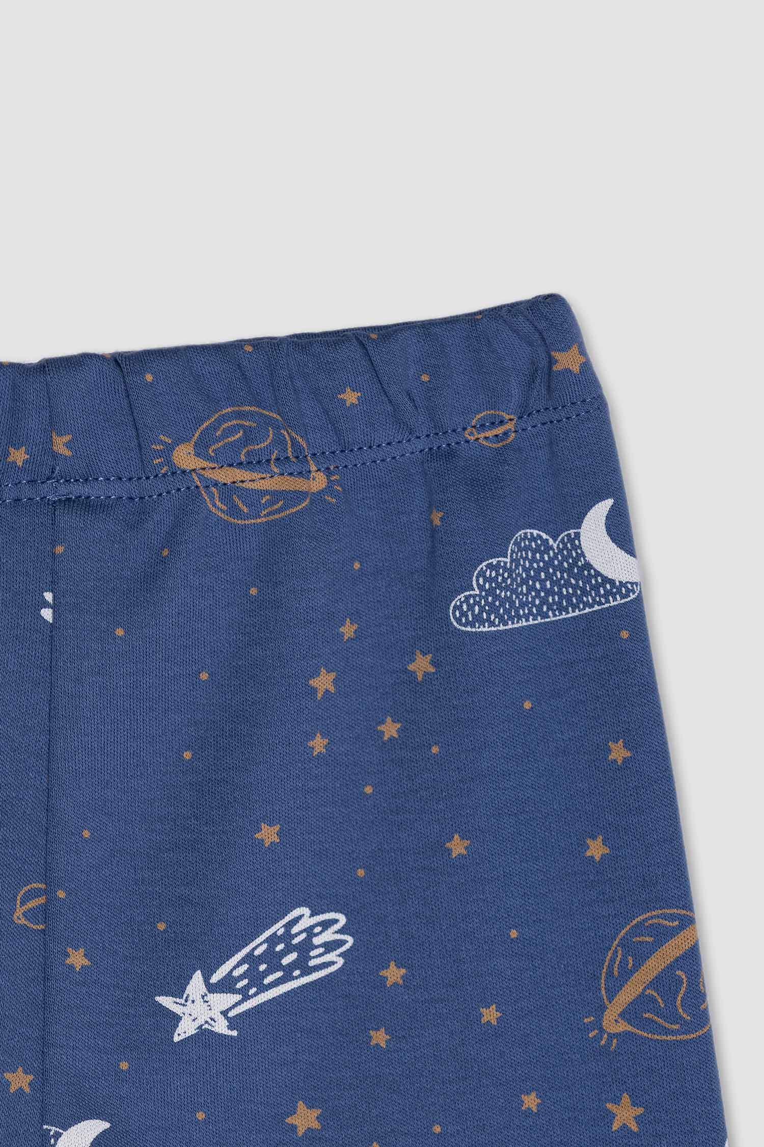 Baby Boy Short Sleeve 2 Piece Pajama Set