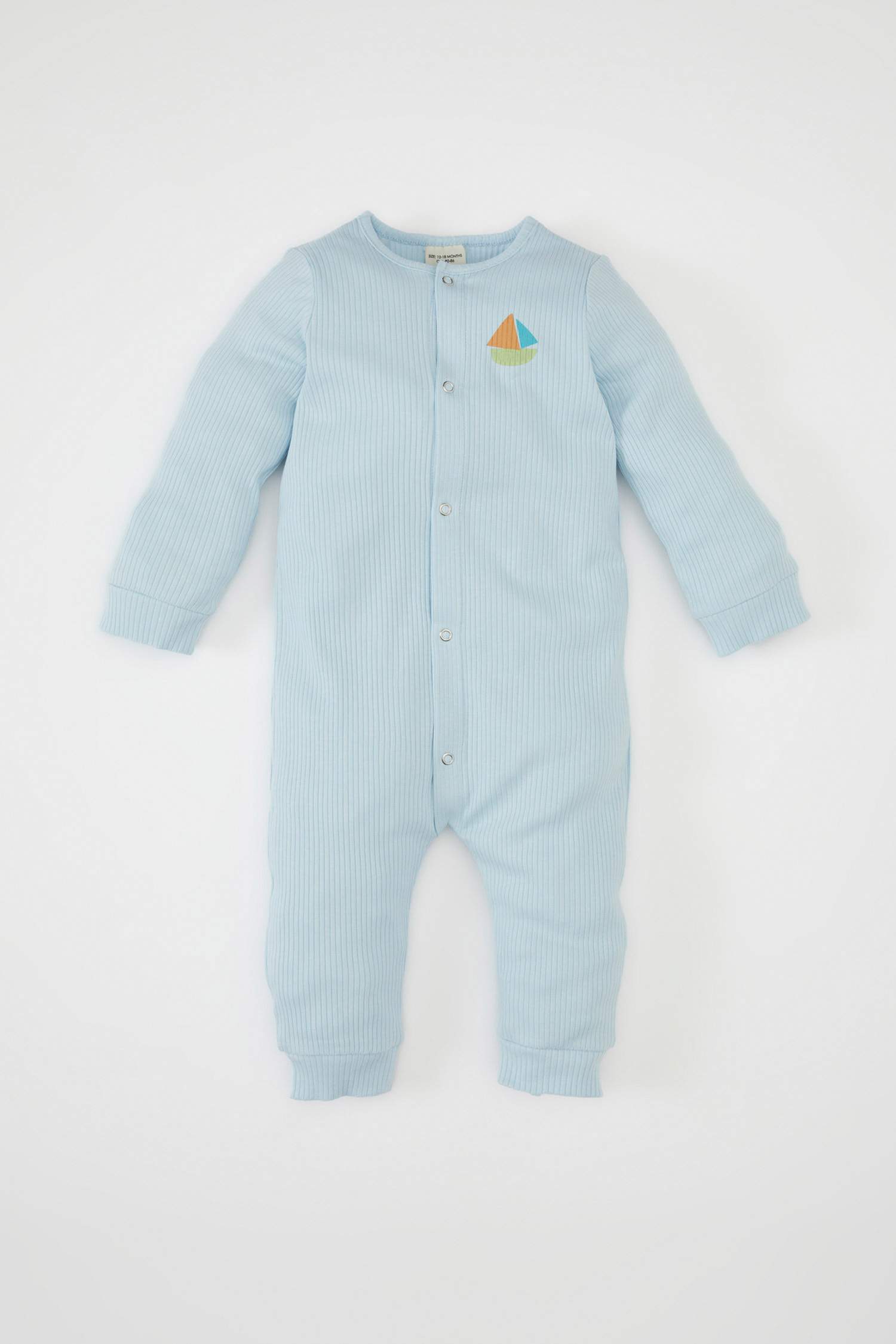 جمبسوت بيبي اولادي حديثي الولادة مضلع بكم طويل