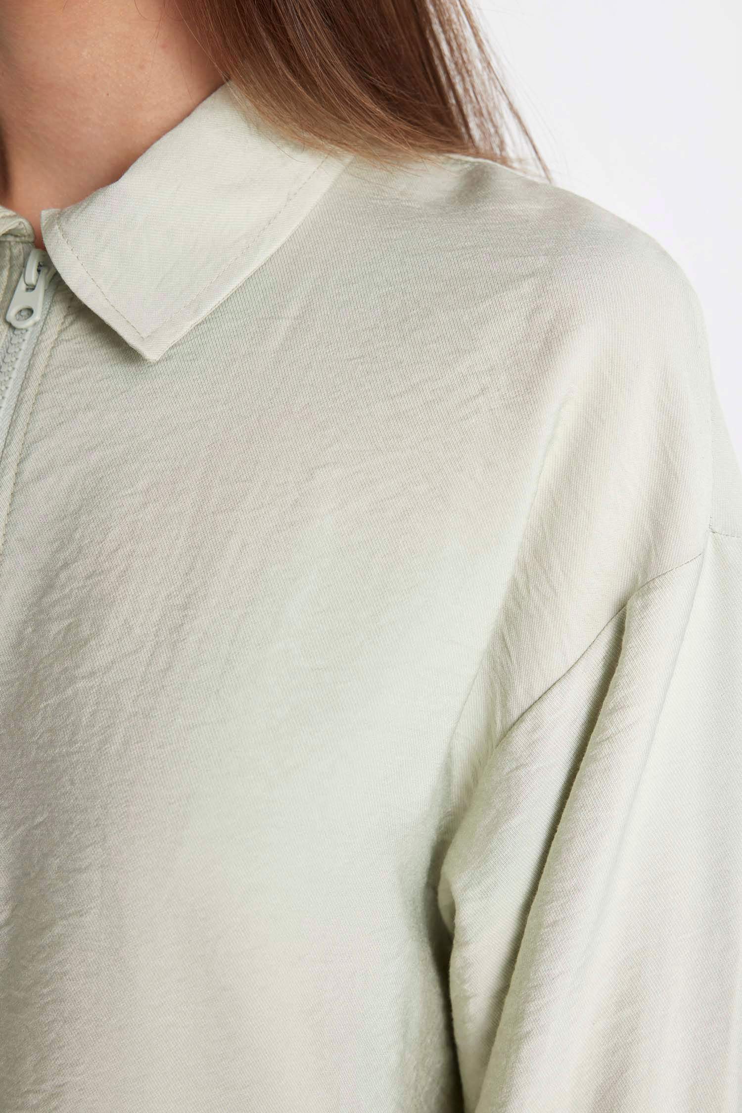 Relax Fit Long Sleeve Shirt Tunic