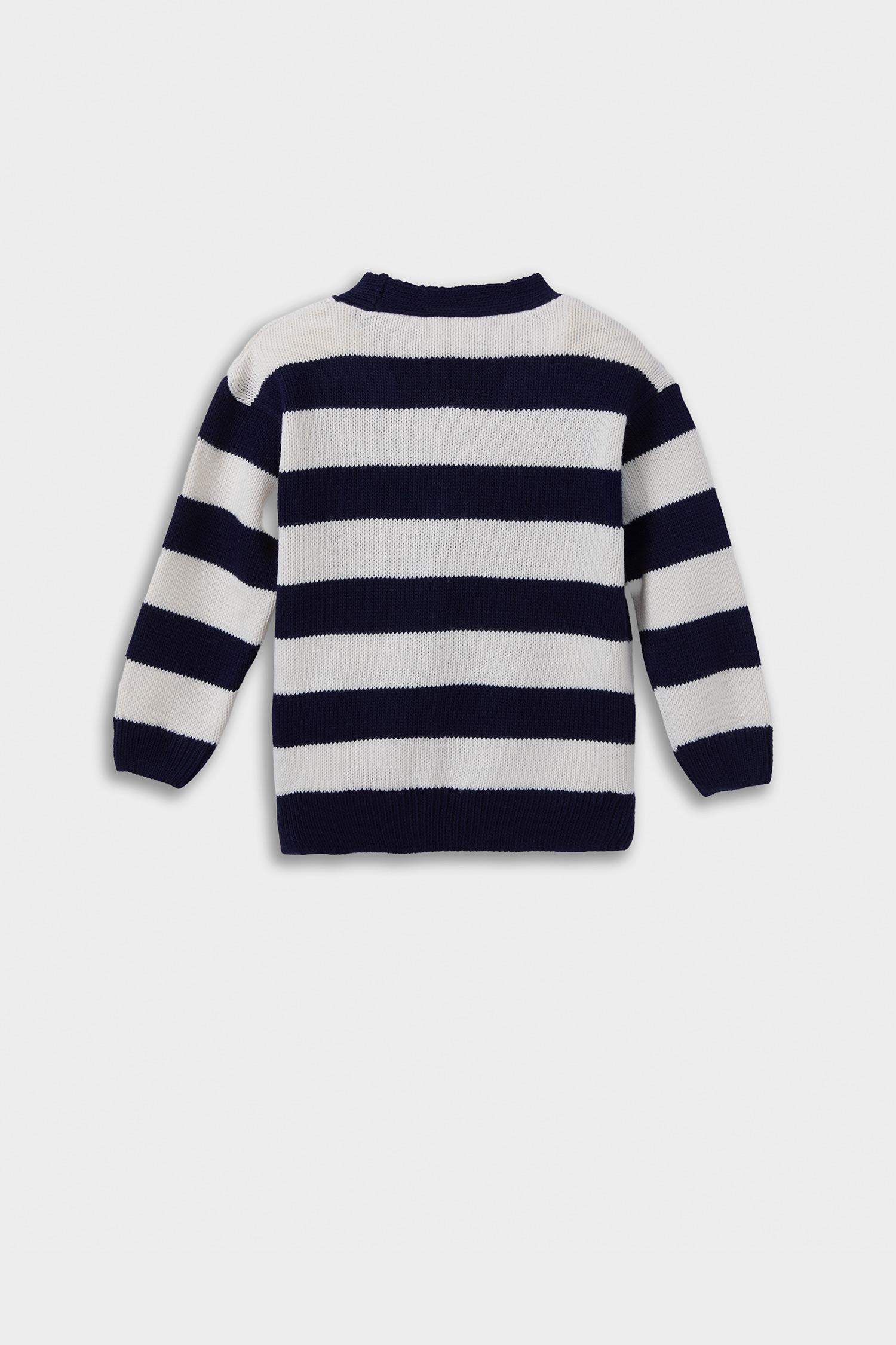 Baby Boy Striped Cardigan