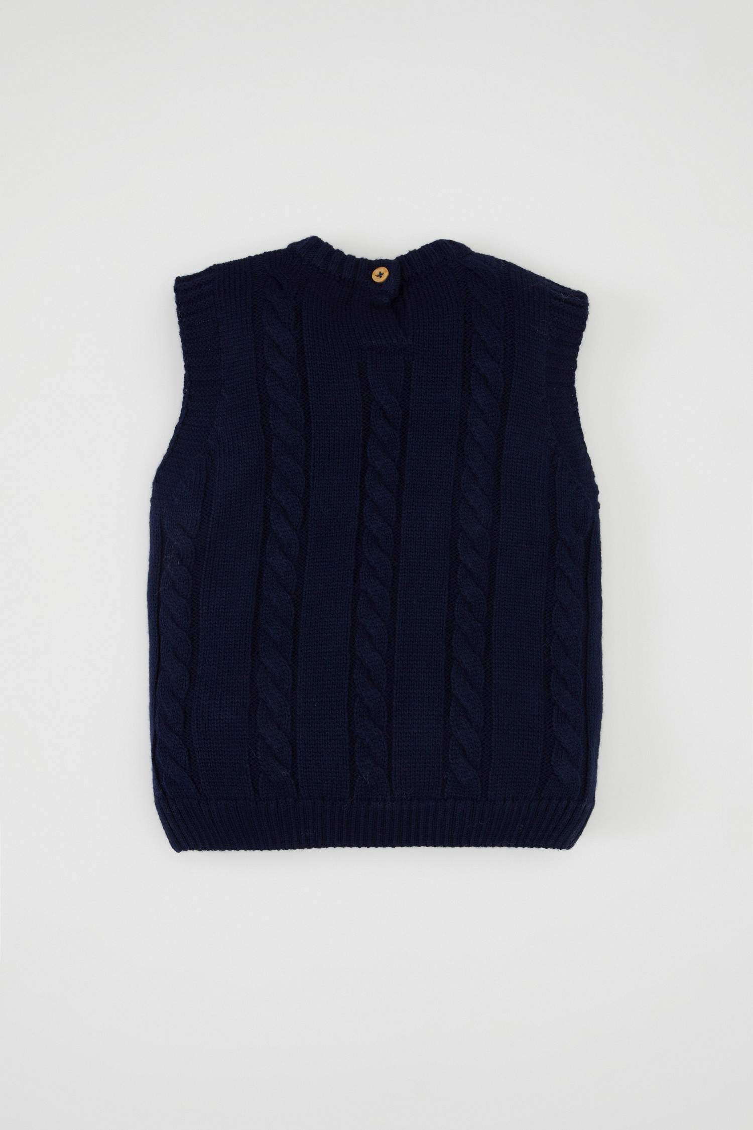 Erkek Bebek Bisiklet Yaka Süveter