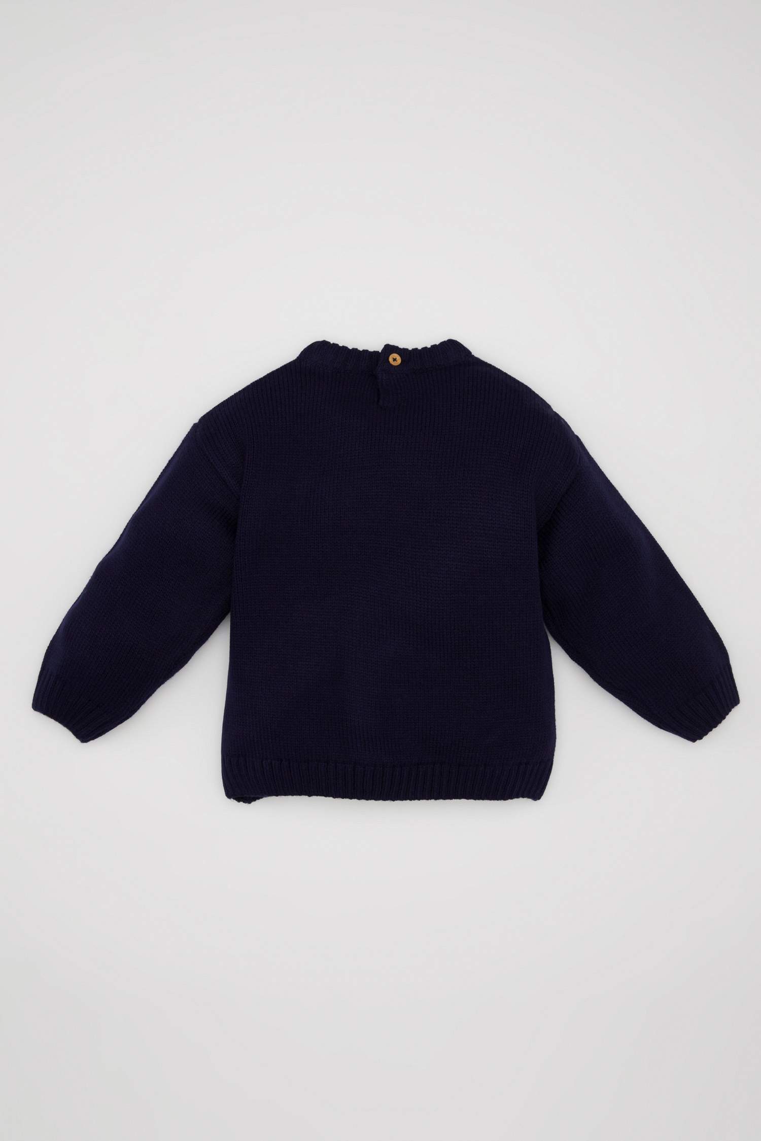 Baby Boy Blue Letter Printed Knitted Pullover