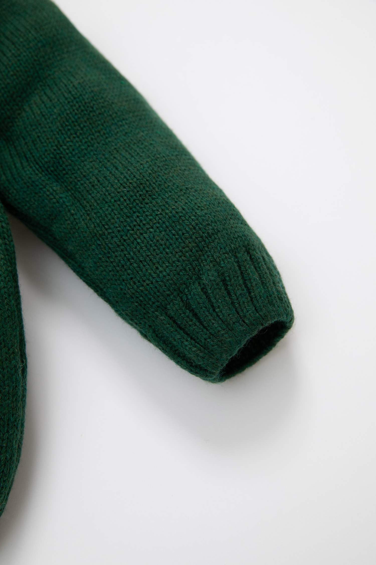 Erkek Bebek Bisiklet Yaka Baskılı Triko Kazak