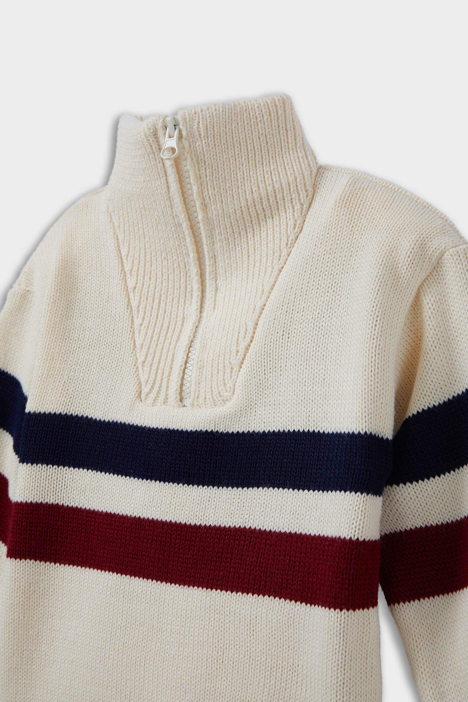 Baby Boy Regular Fit Striped Pullover