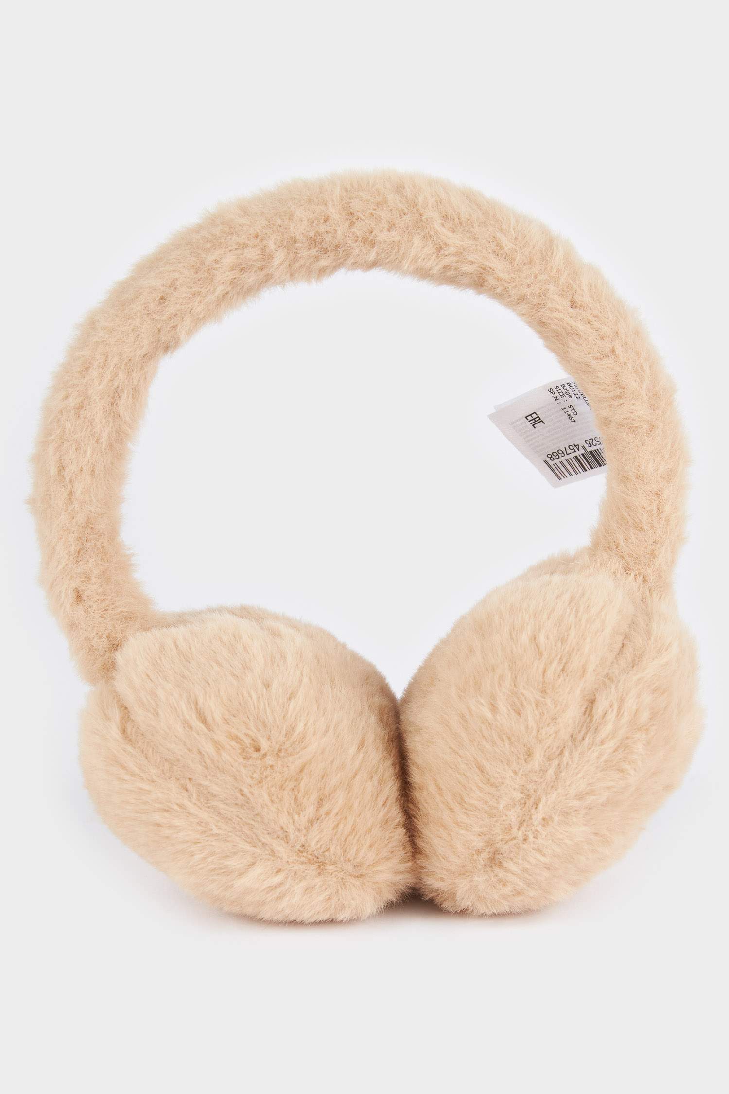 Cache-oreilles en peluche pour femme