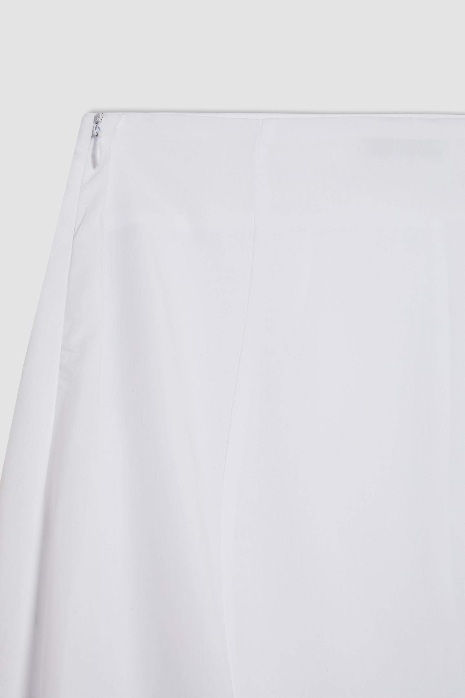 Balloon Fit Poplin Skirt