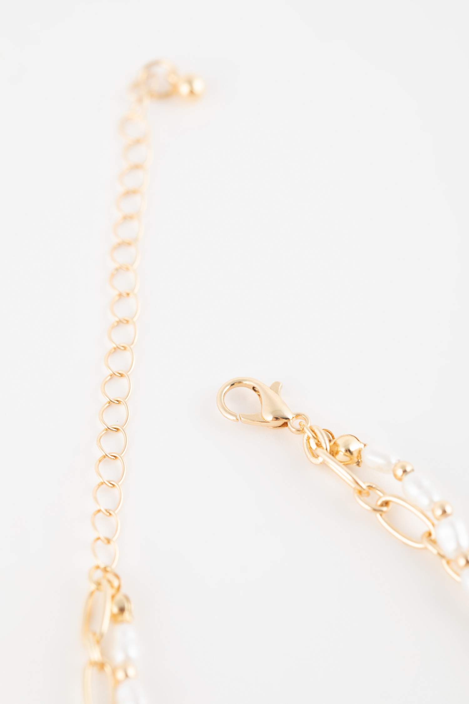 Woman 2 Piece Gold Necklace