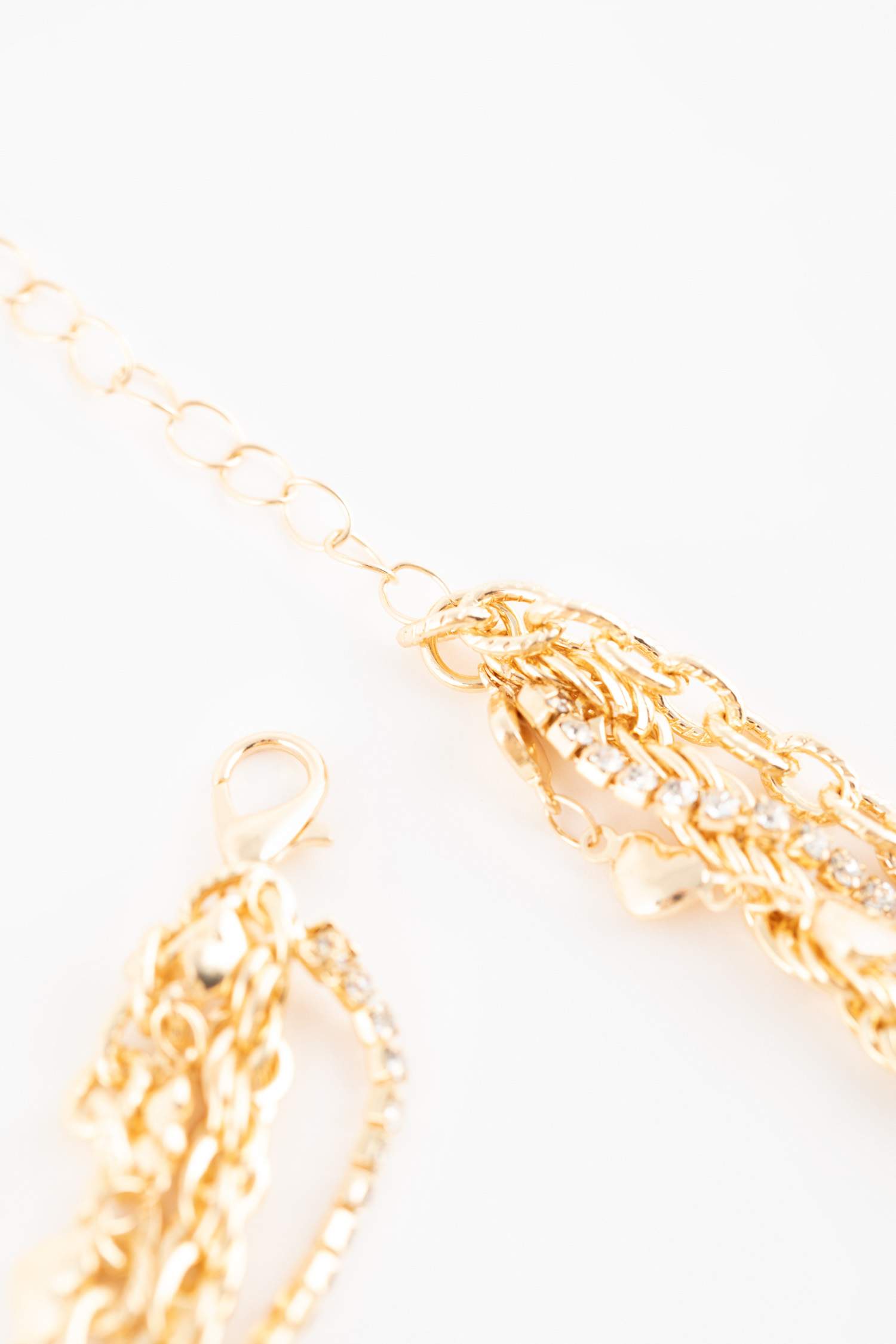 Золотое колье для женщин, 4 шт