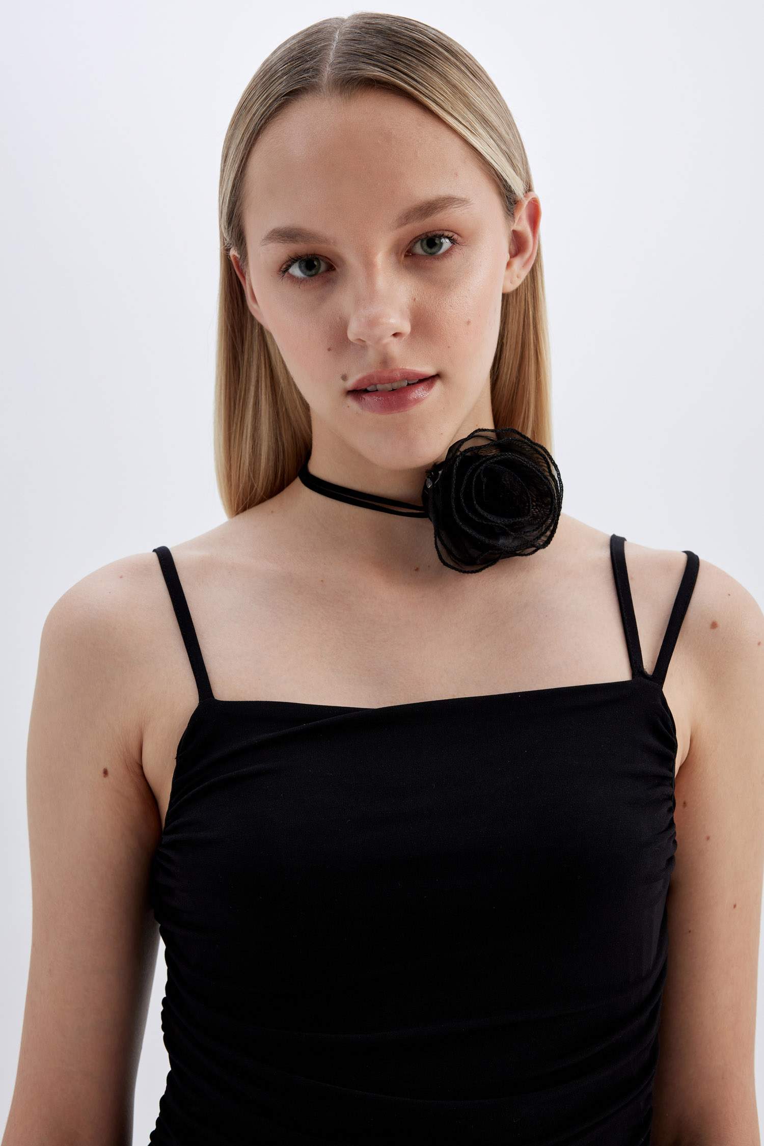 Bodycon Strappy Midi Dress