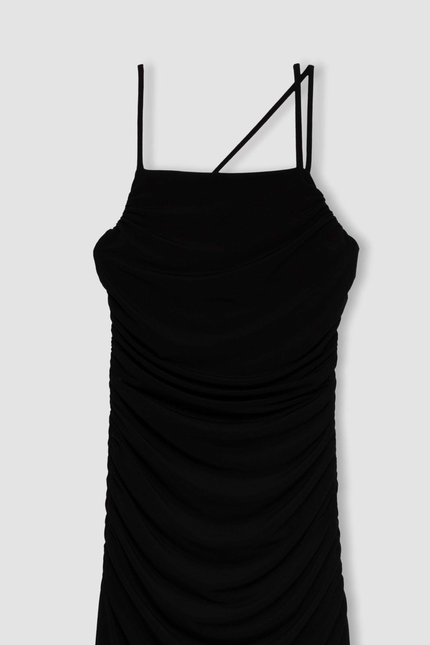 Bodycon Strappy Midi Dress