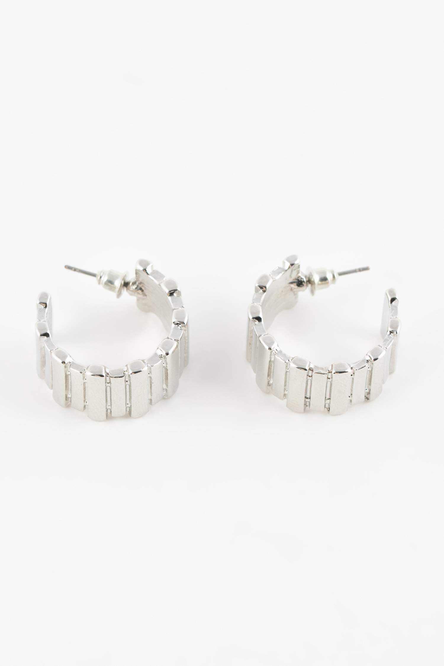 Kadın Silver Halka Küpe