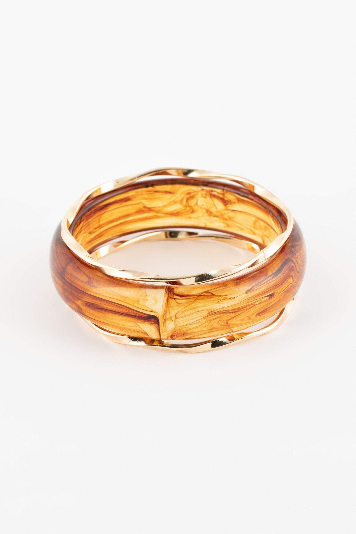 Bracelet 3 pièces en couleur doré pour Femme