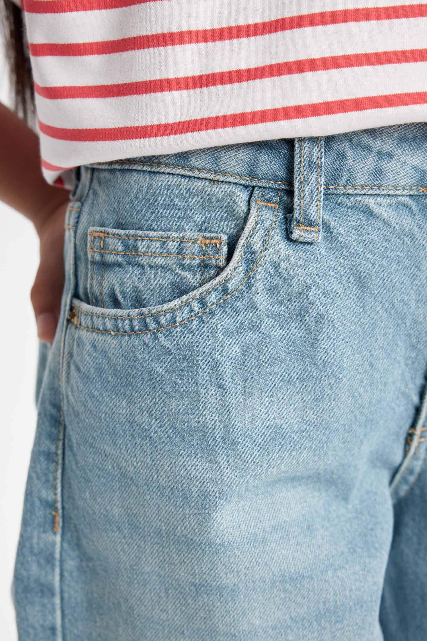 Girl Barrel Fit Oval Leg Jeans