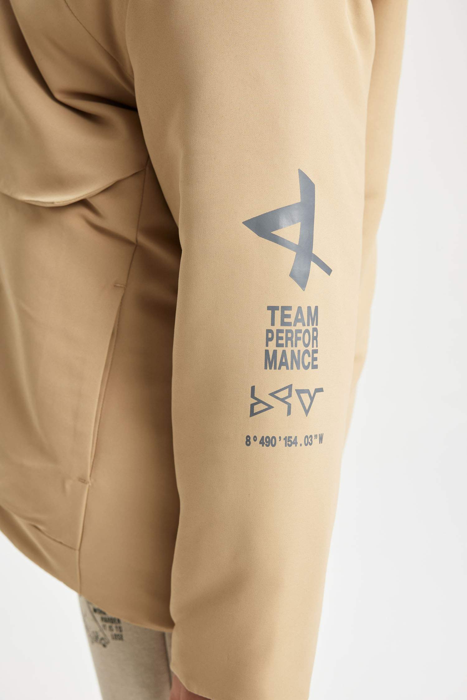 Manteau à capuche déperlant avec Doublure en polaire pour Garçon