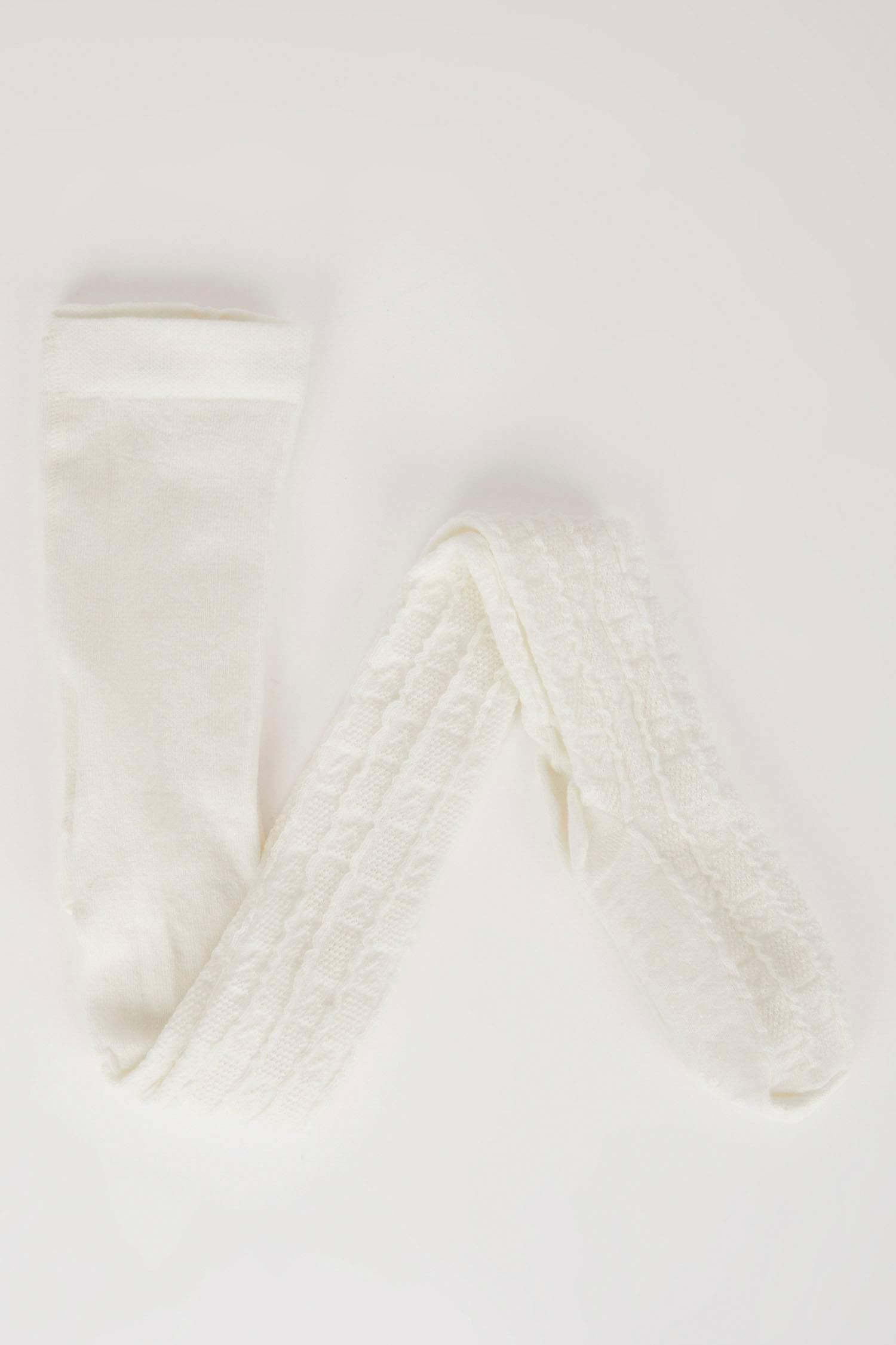 Kız Bebek Dikişsiz Pamuklu Külotlu Çorap