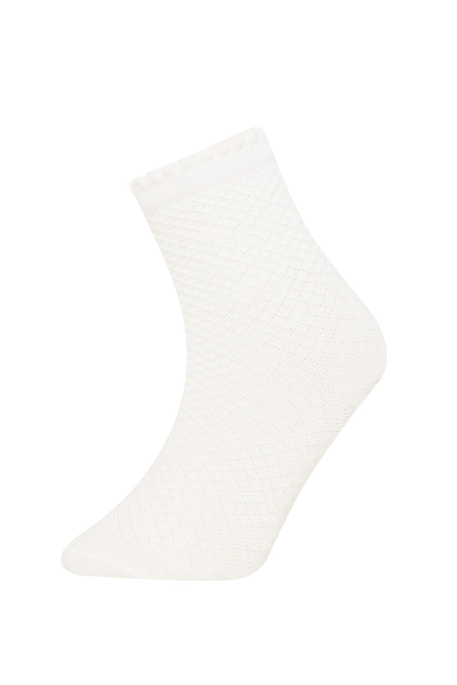 جوارب طويلة قطن بناتي - 5 قطع