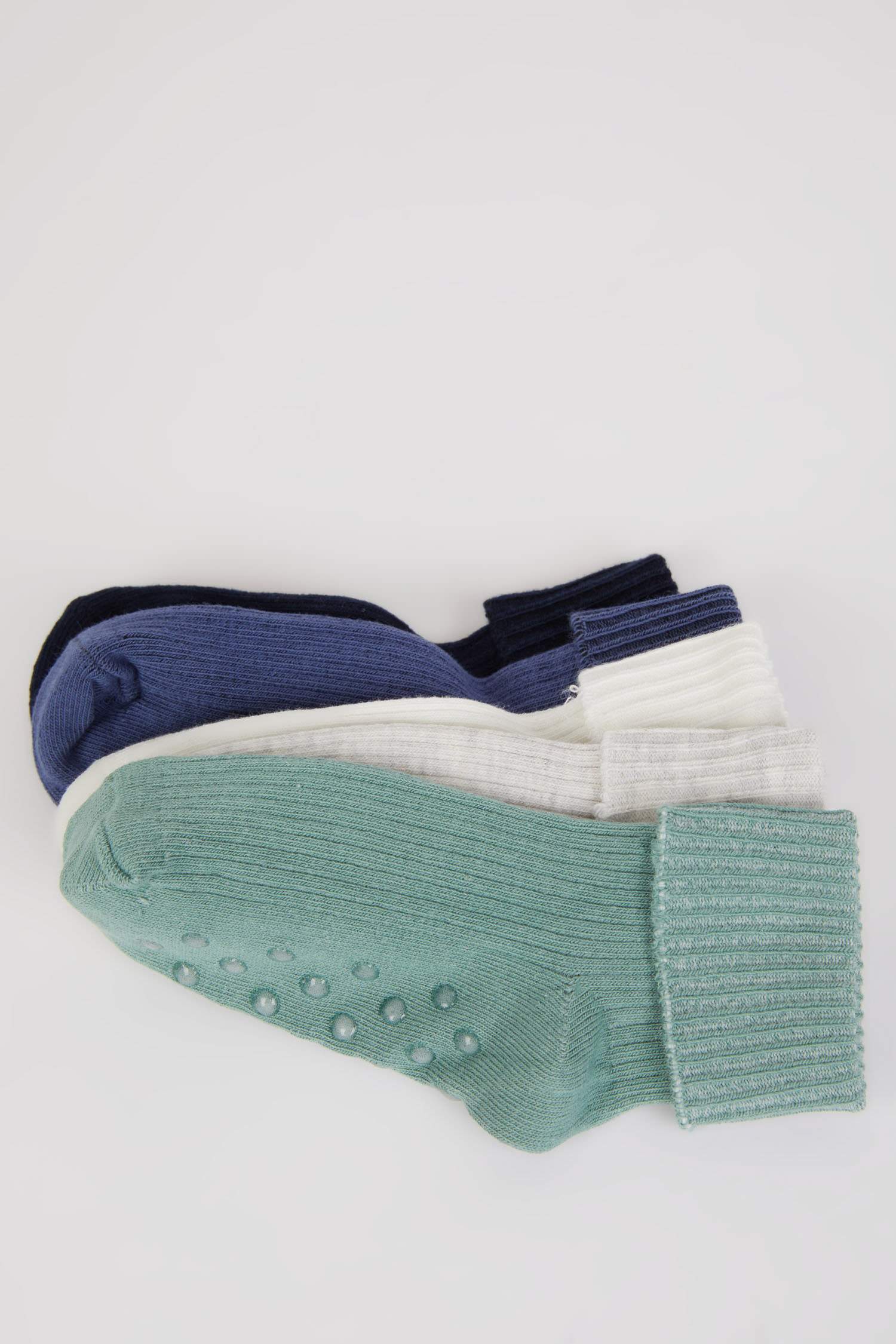 Lot de 5 paires de Chaussettes longues en coton pour bébé garçon