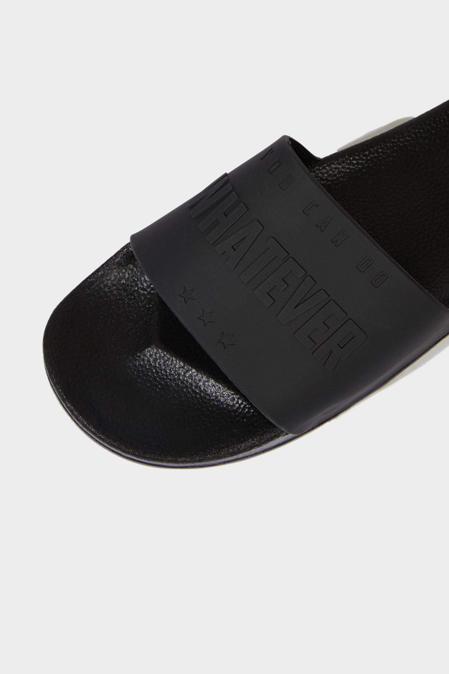 Erkek Düz Taban Suni Deri Terlik