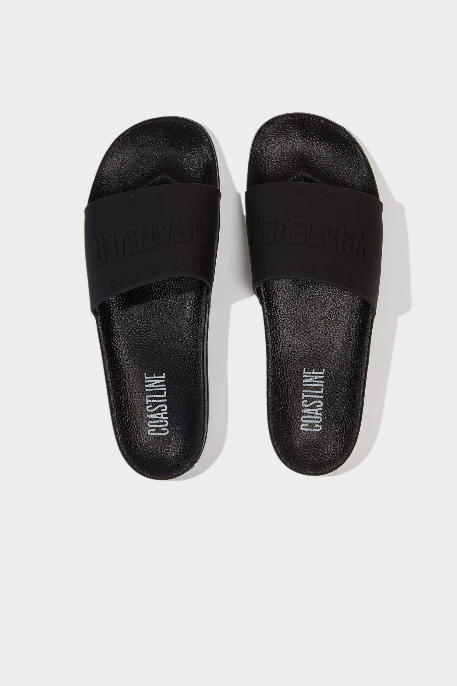 Erkek Düz Taban Suni Deri Terlik