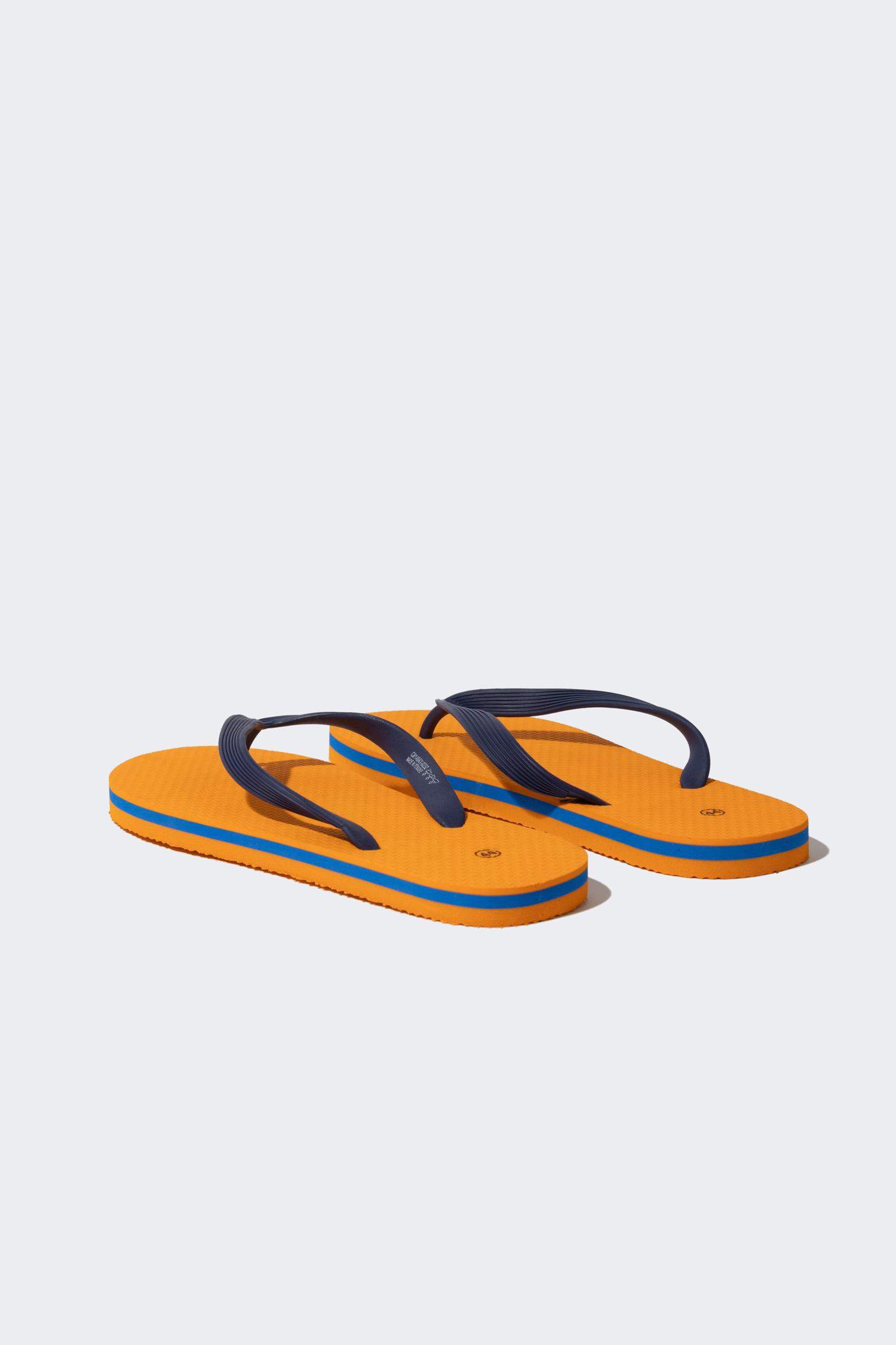 Erkek Düz Taban Suni Deri Parmak Arası Terlik