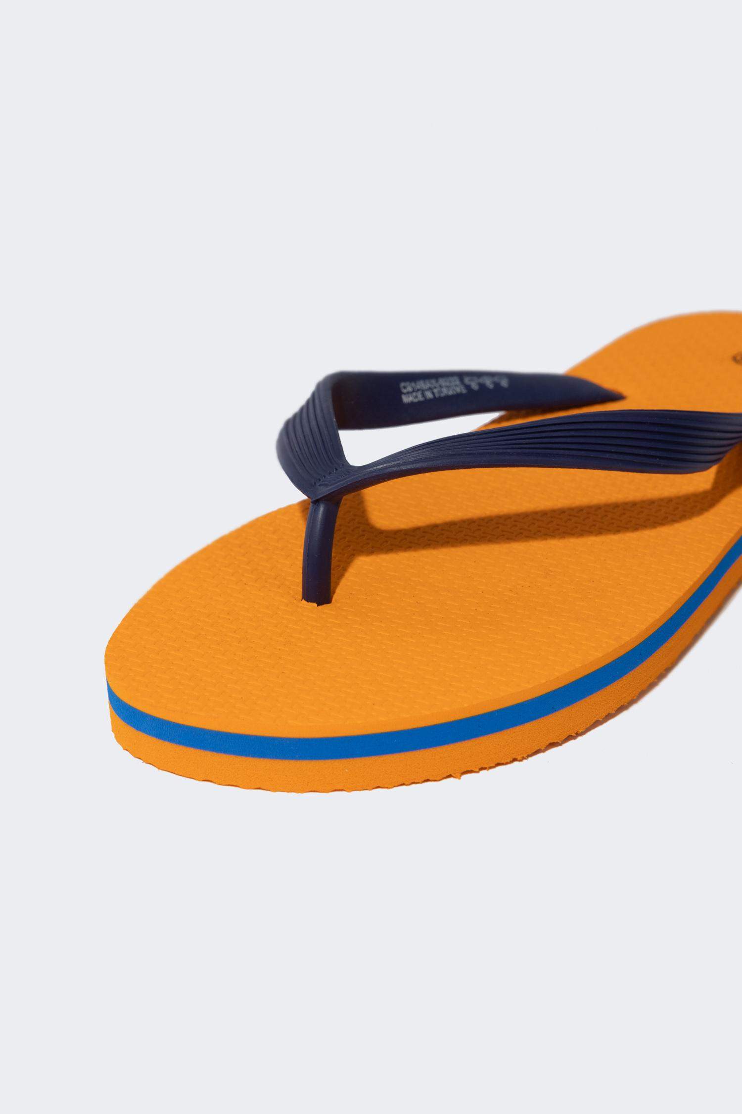 Erkek Düz Taban Suni Deri Parmak Arası Terlik