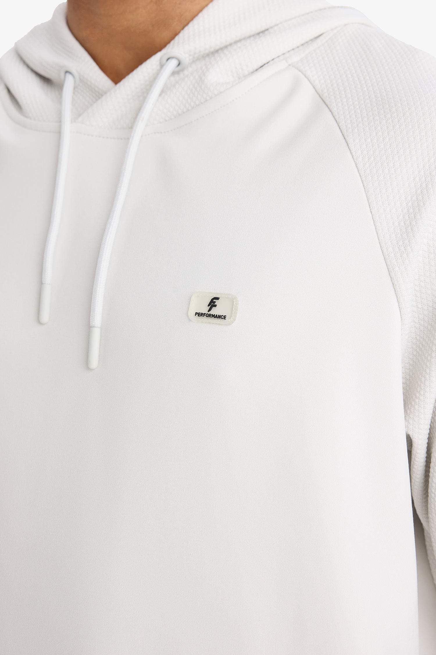 DeFactoFit Standard Fit Hooded Basic Sports Sweatshirt