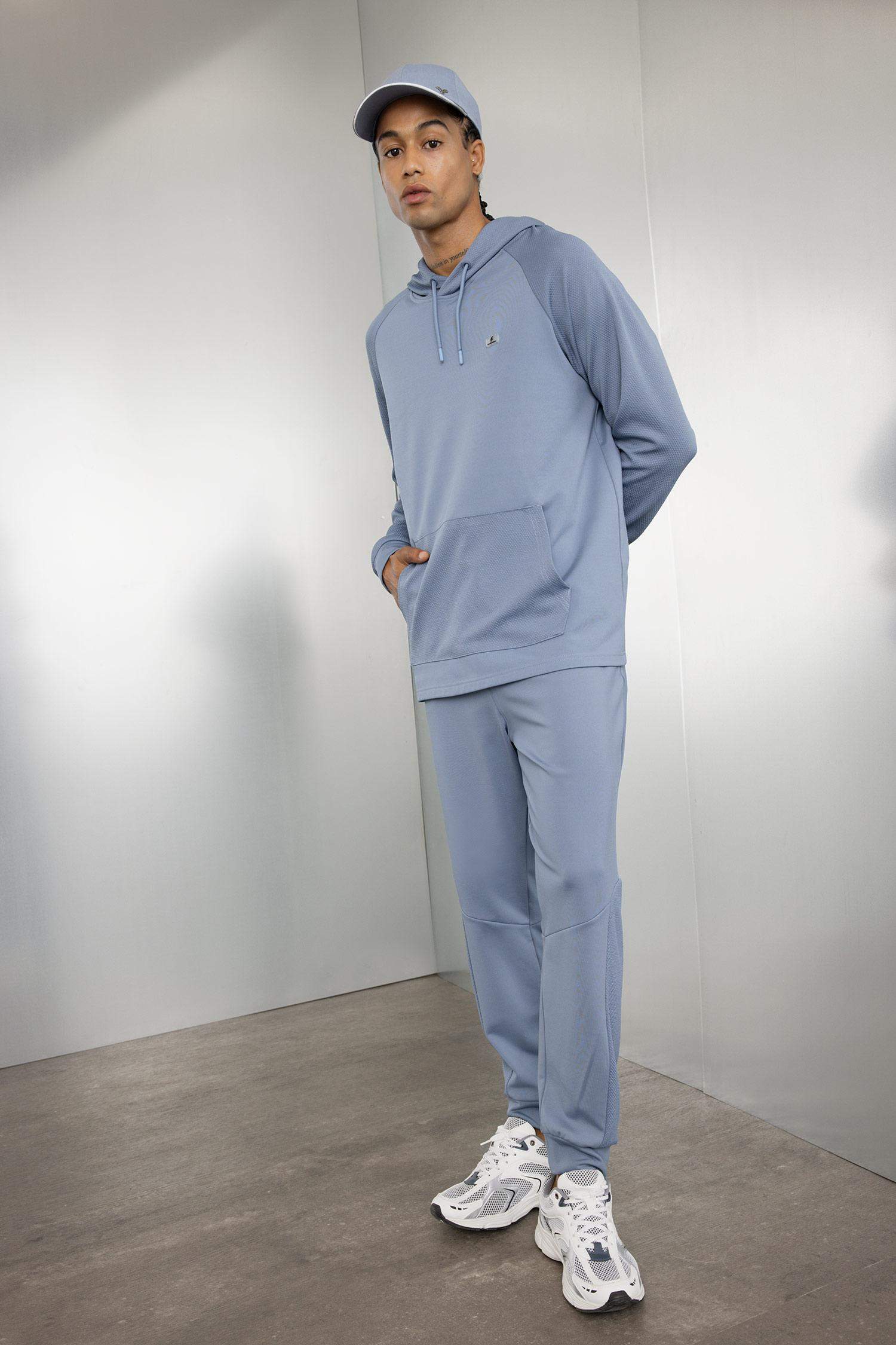 DeFactoFit Sporcu Jogger Eşofman Altı Standart Fit Beli Paçası Lastikli Cepli