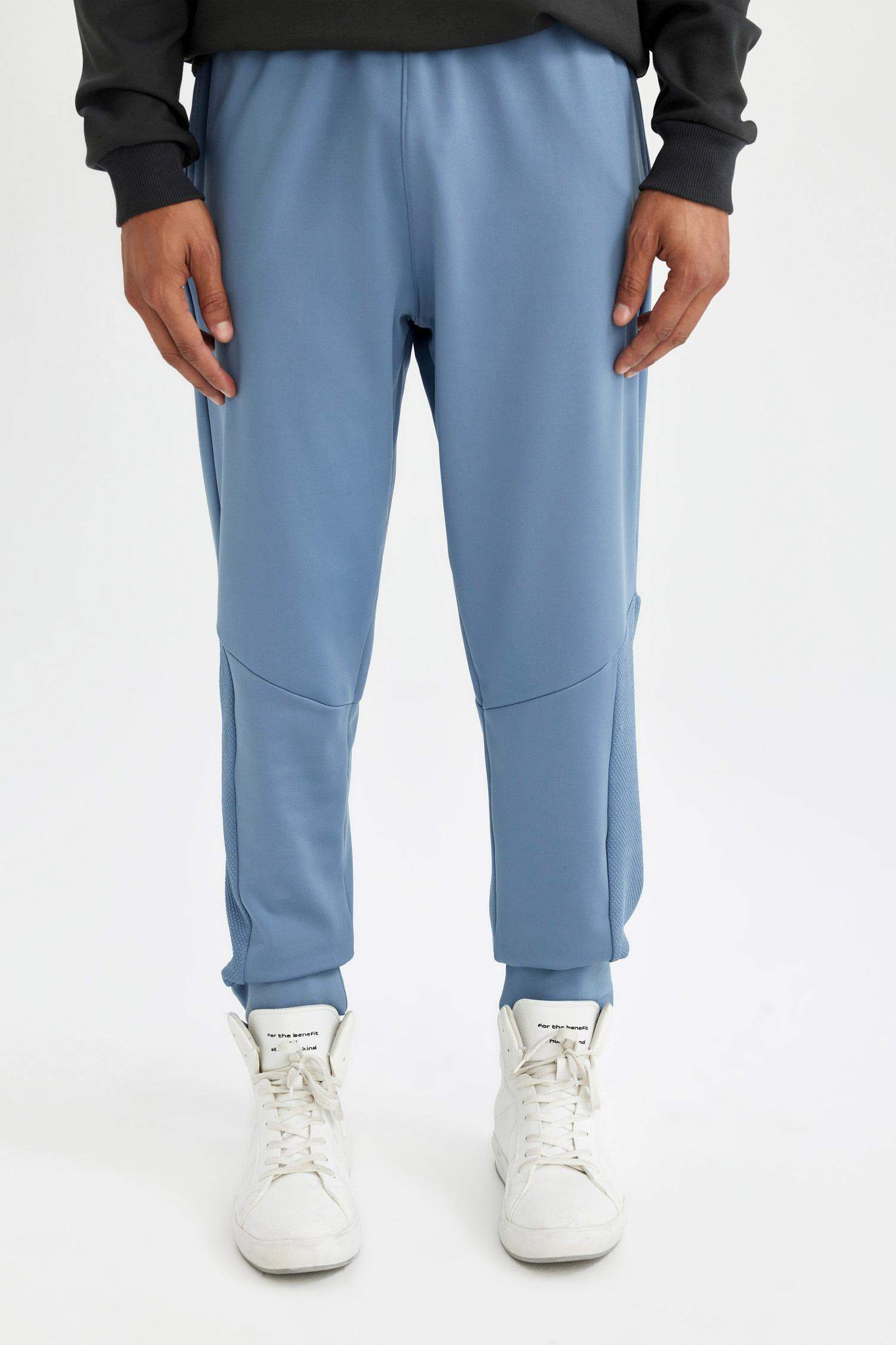 DeFactoFit Sporcu Jogger Eşofman Altı Standart Fit Beli Paçası Lastikli Cepli