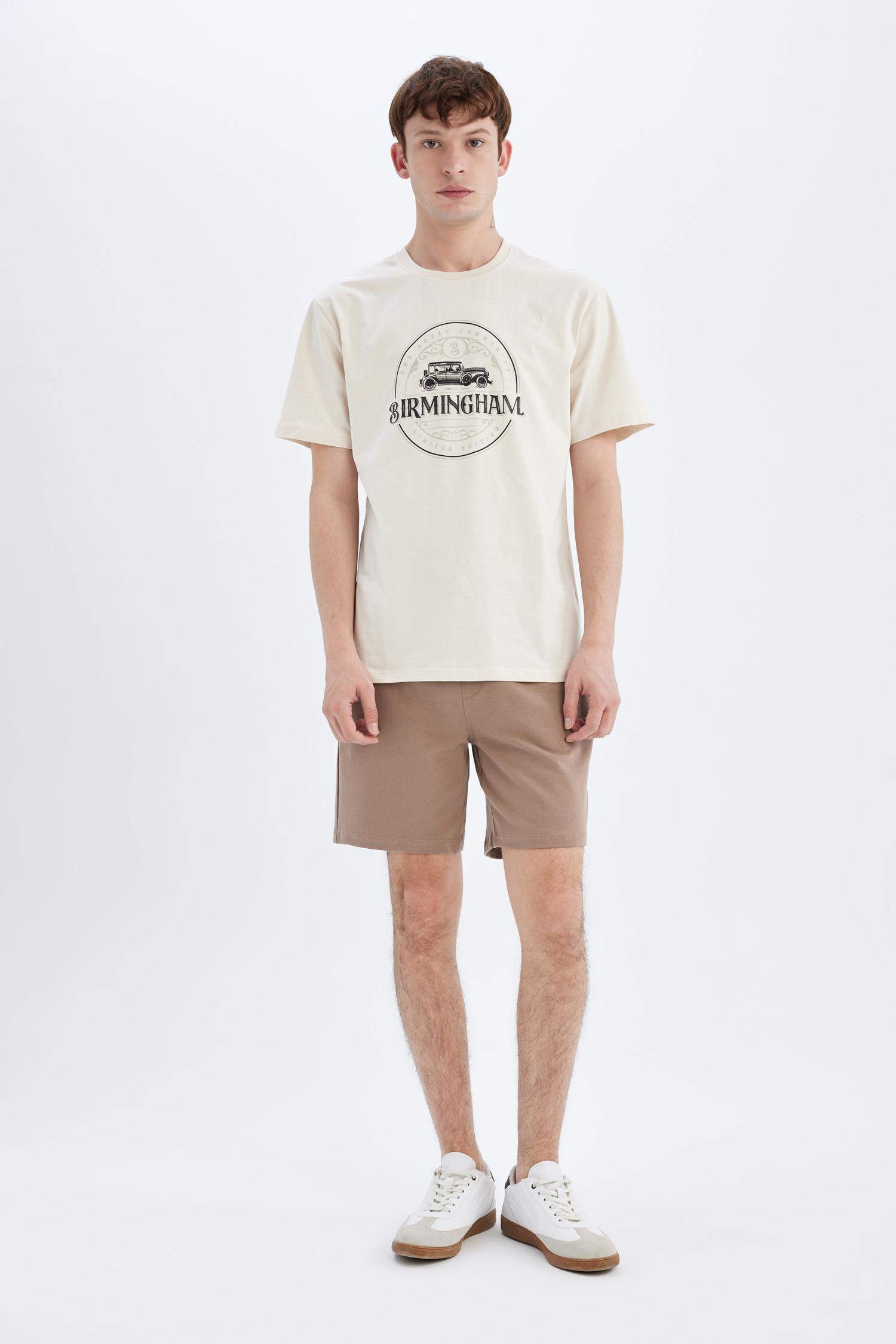 New Regular Fit Crew Neck Short Sleeve T-Shirt