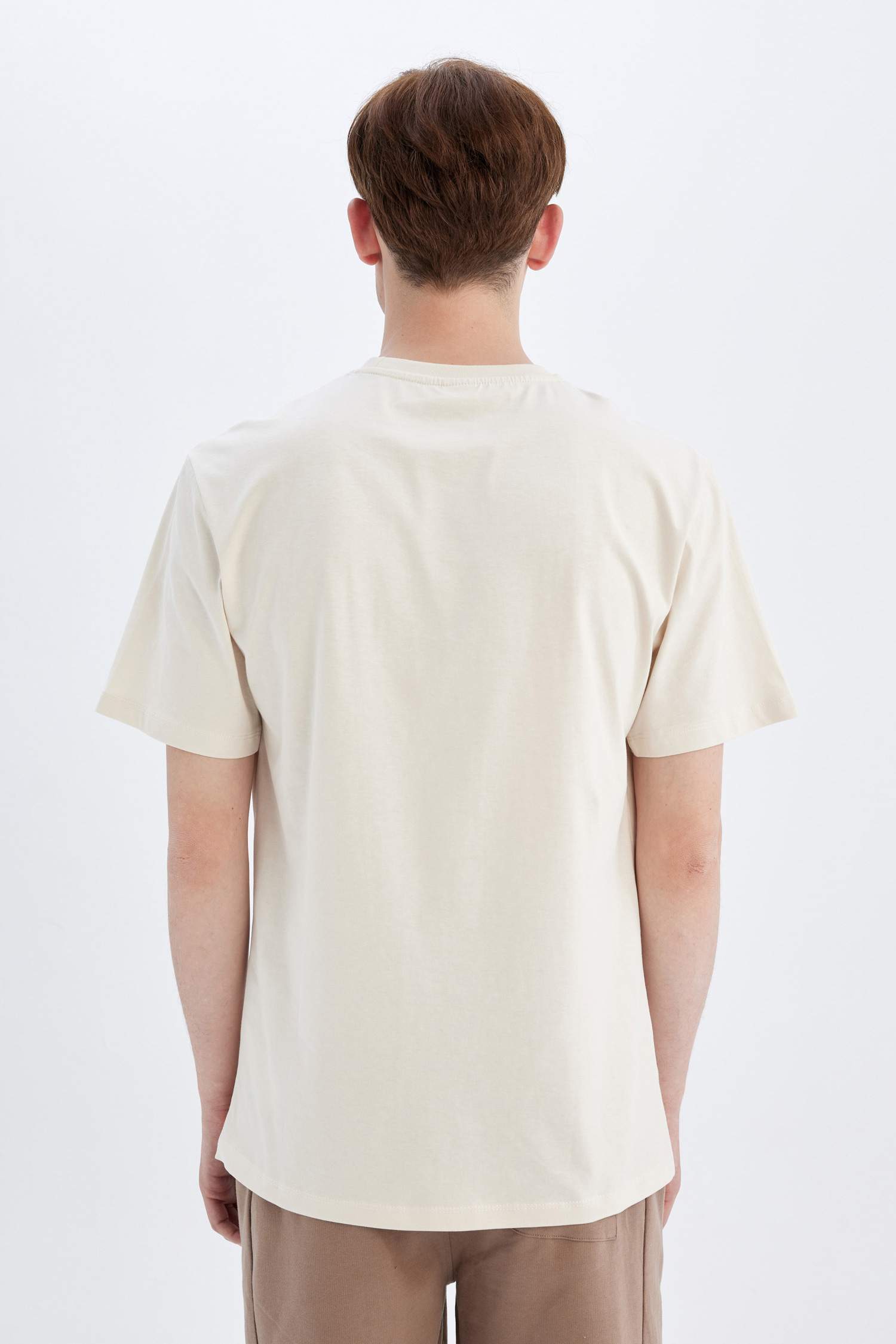 New Regular Fit Crew Neck Short Sleeve T-Shirt