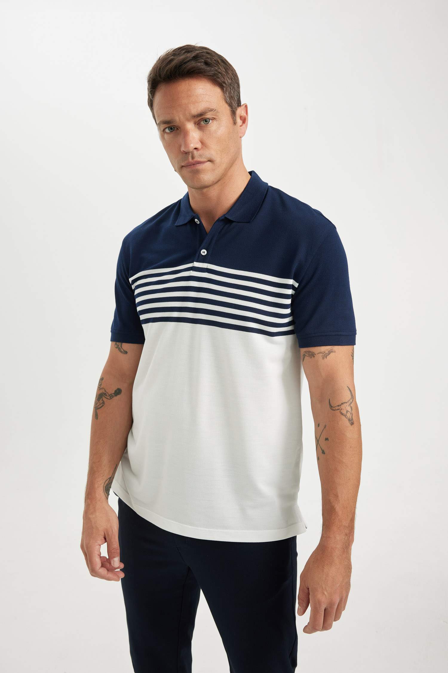 New Regular Fit Short Sleeve Polo T-Shirt