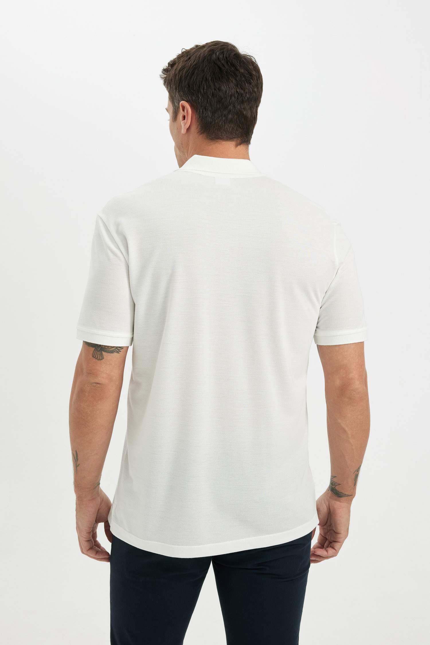 Футболка поло стандартного кроя