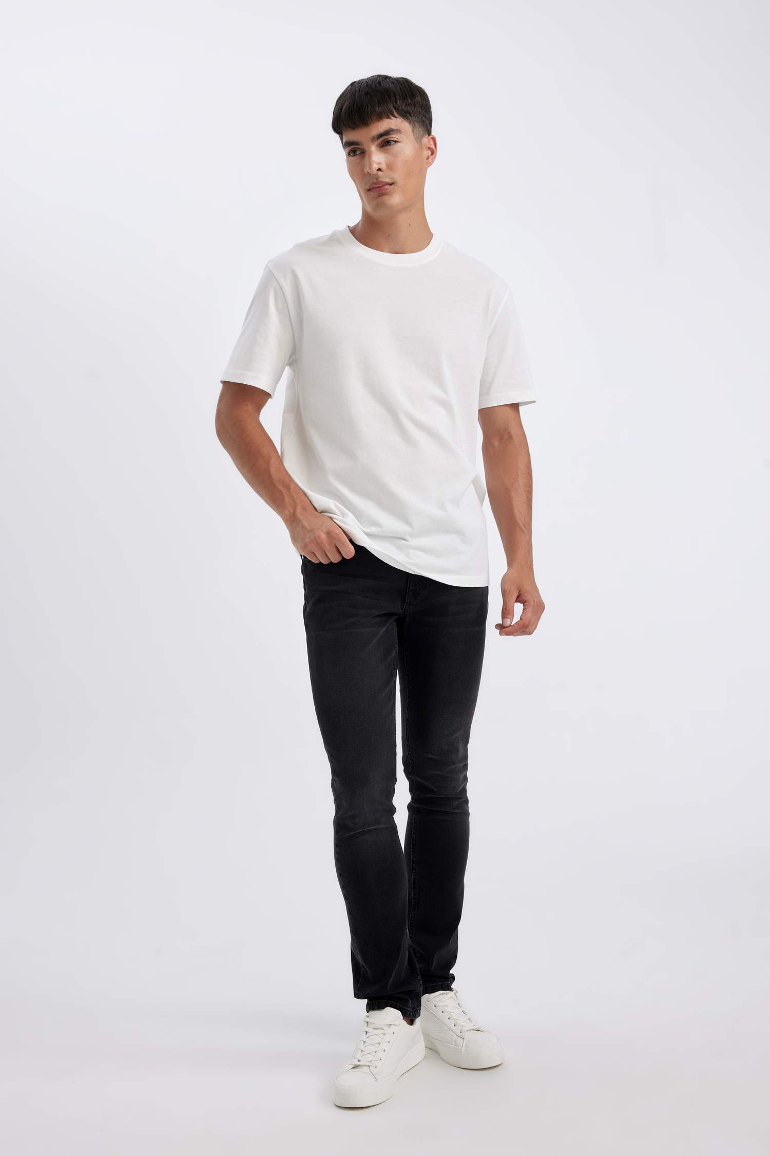 педро - деним слим пішімі деним слим хем Шалбар