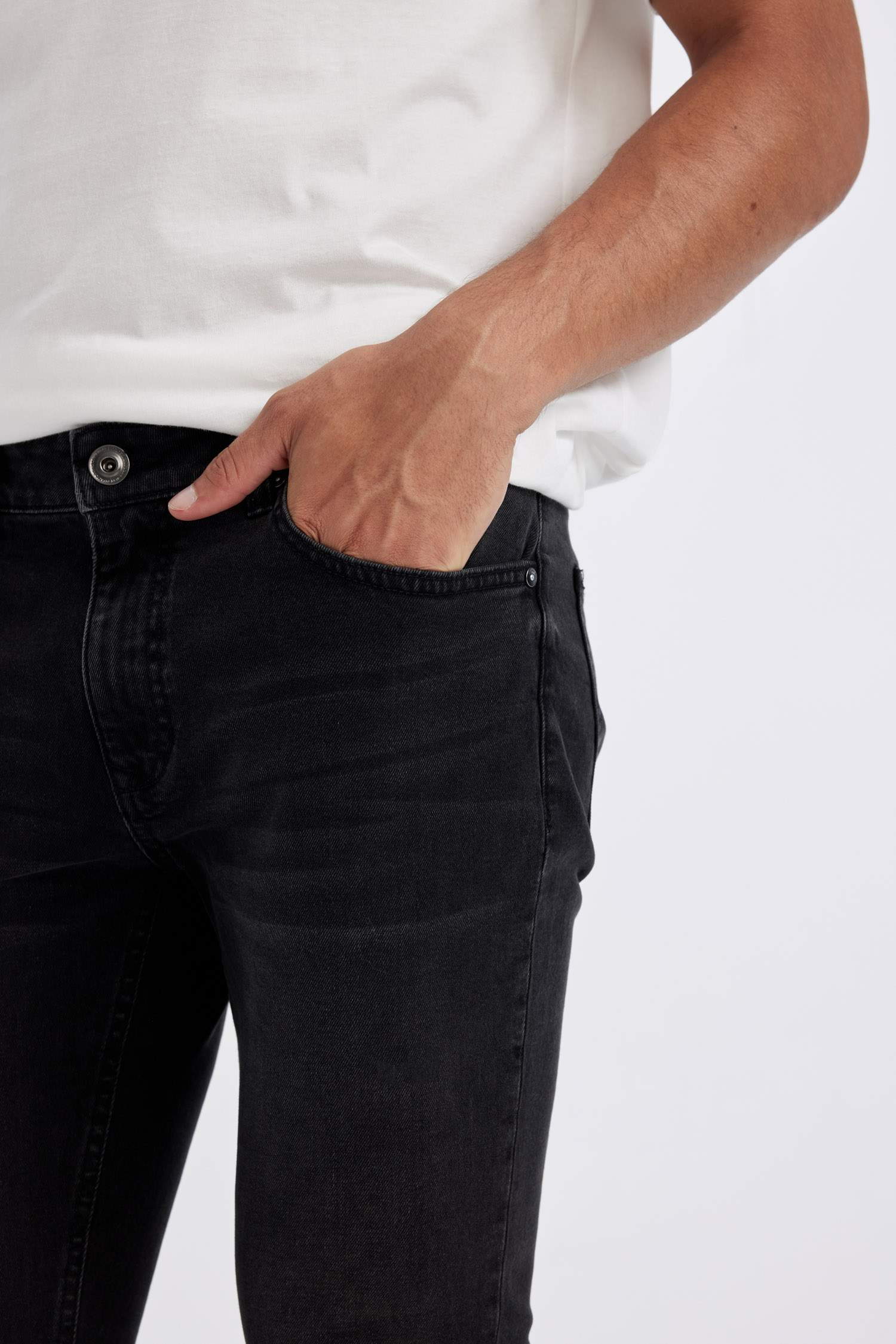 педро - деним слим пішімі деним слим хем Шалбар