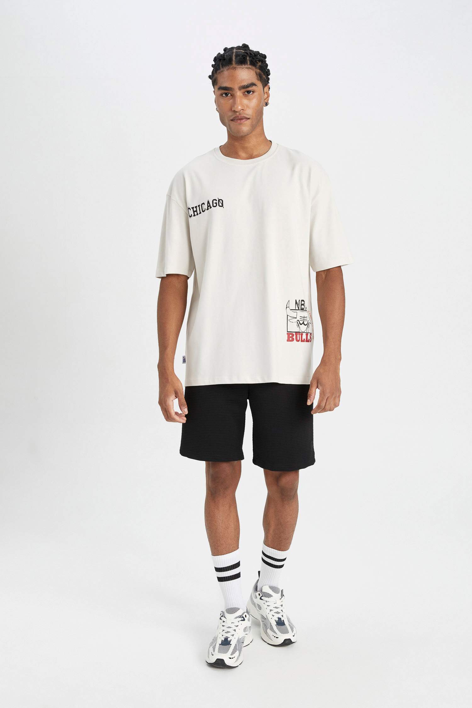 Футболка оверсайз NBA Chicago Bulls, DeFactoFit