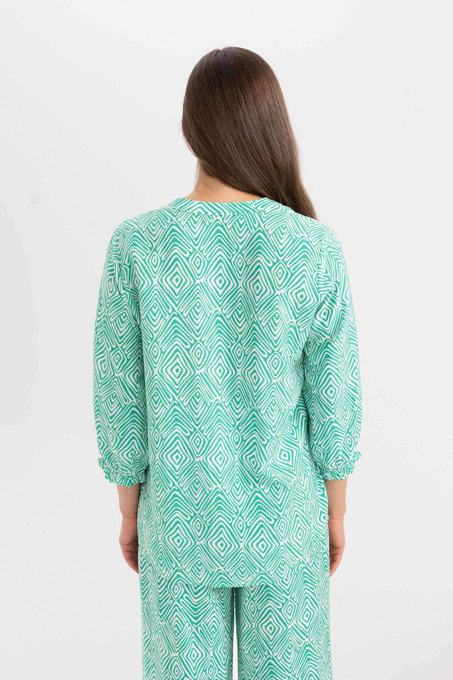 Chemise coupe régulière à Manches Longues