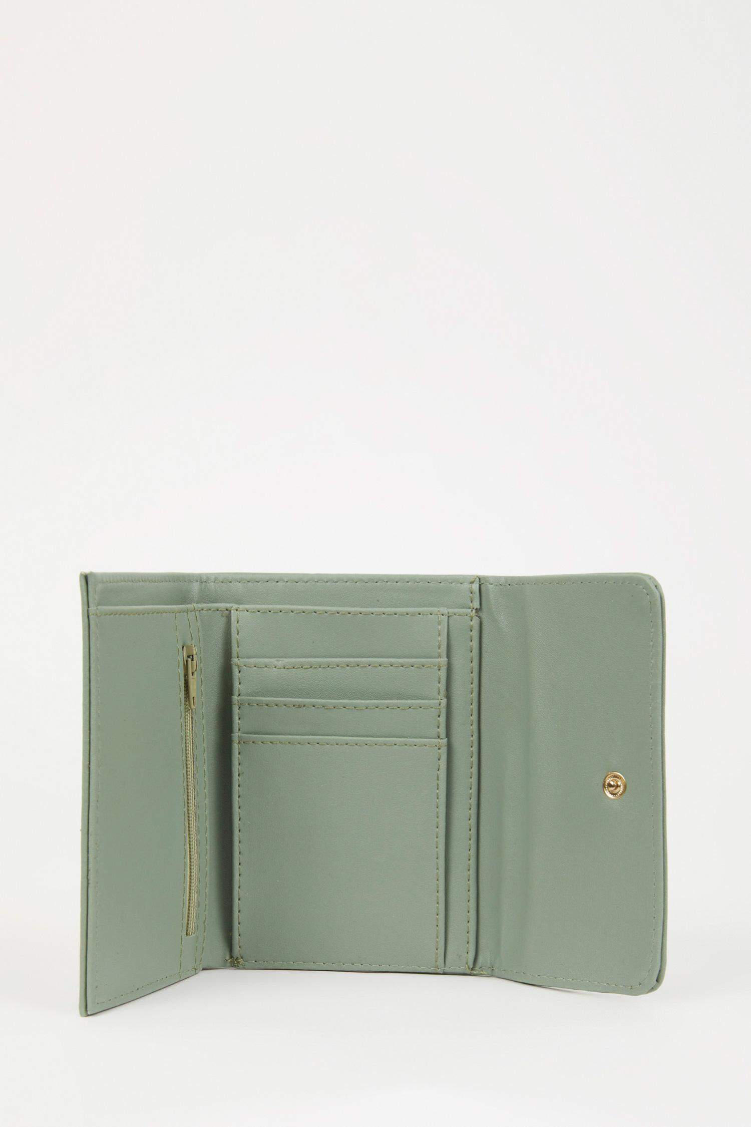 Kadın Kroko Desenli Suni Deri Cüzdan