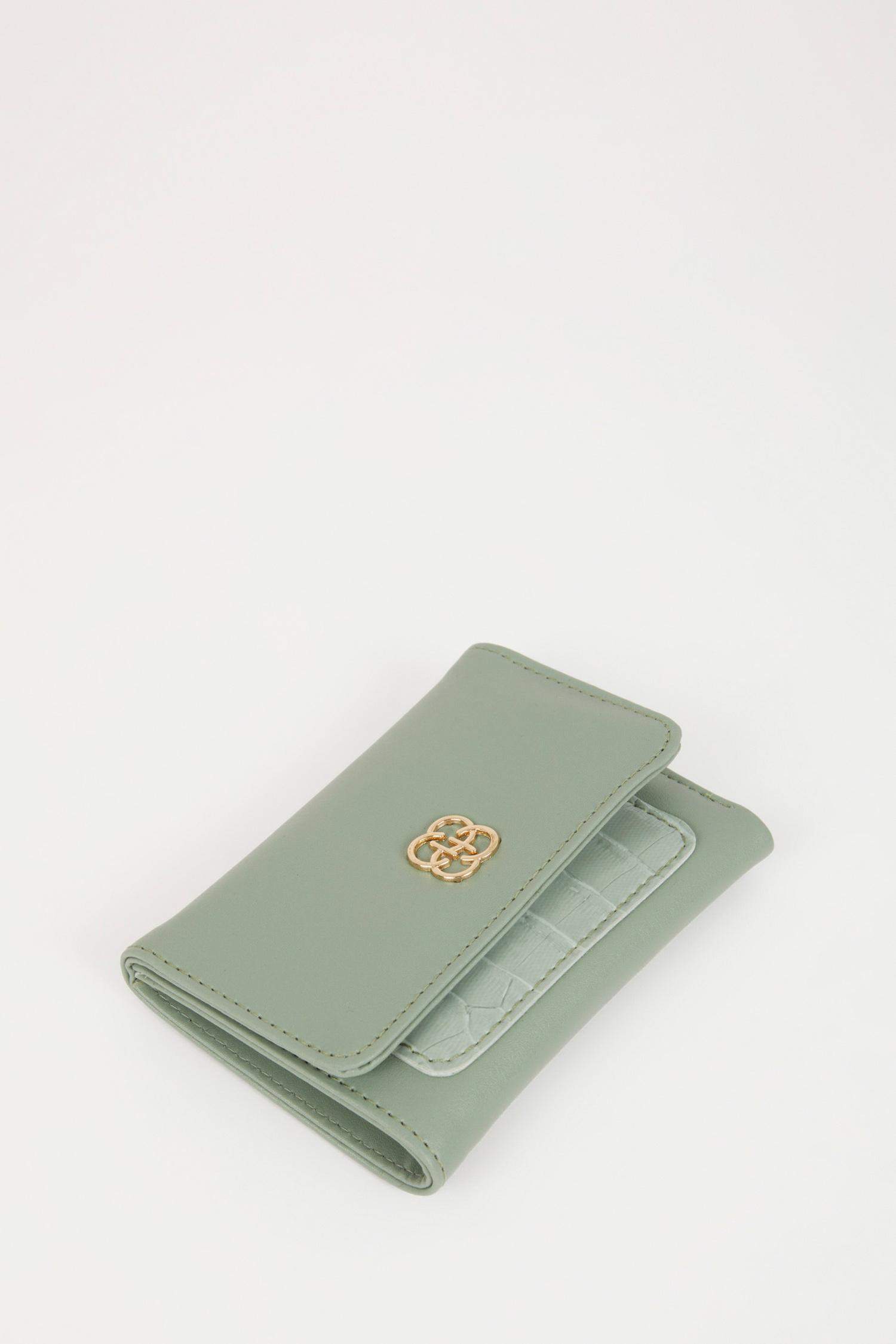 Kadın Kroko Desenli Suni Deri Cüzdan