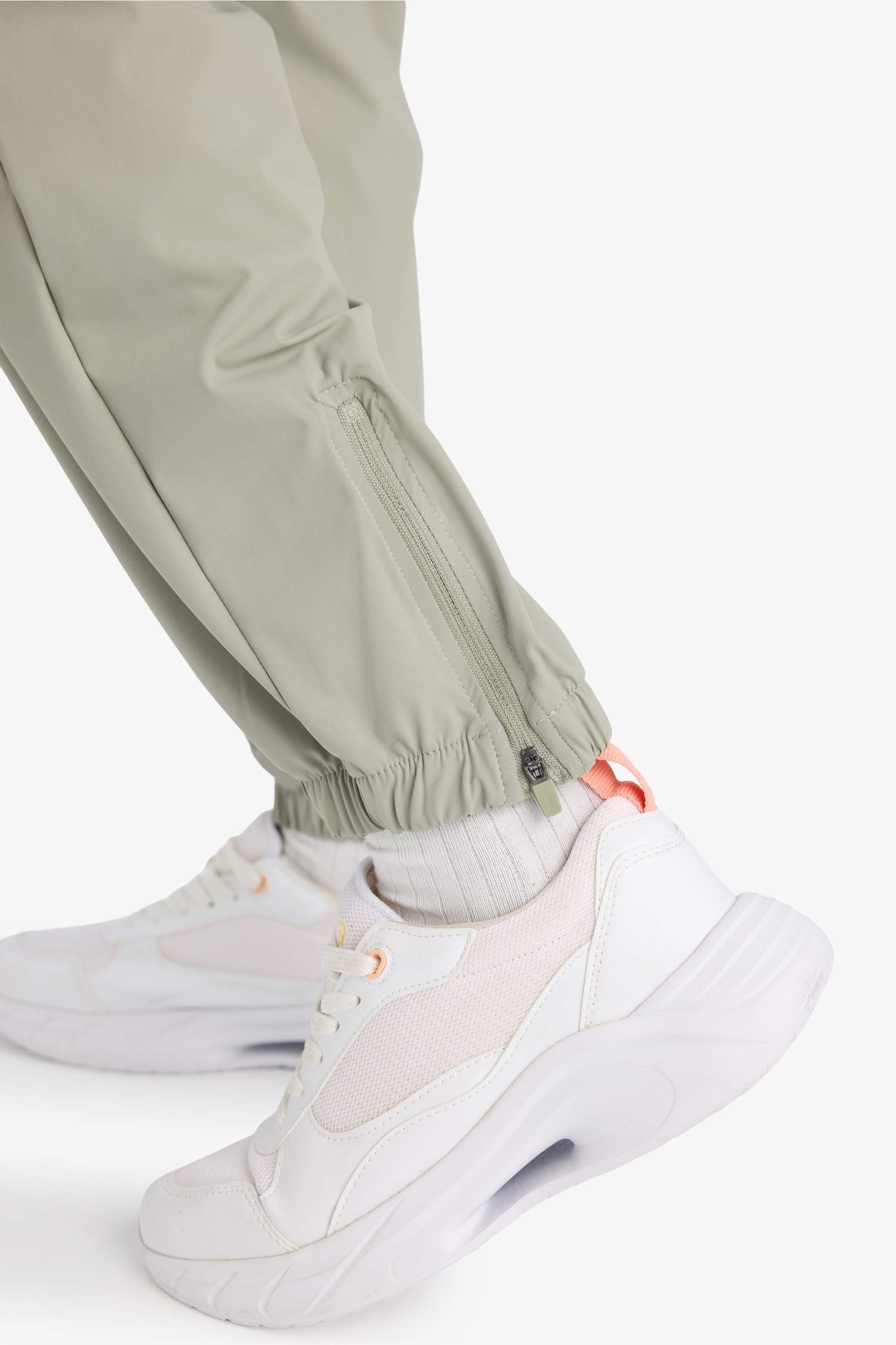 DeFactoFit Standard Fit Zippered Leg Jogger Premium Sweatpants